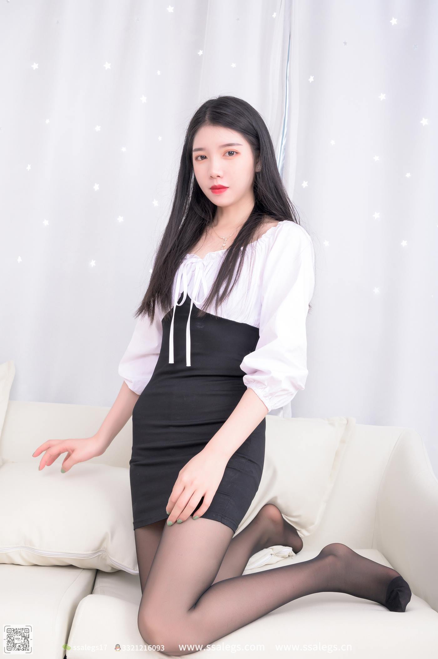 图片[100]-[SSA丝社]超清写真 NO.517 秋秋 黑丝写真（下）[122P] – 速更版-美库