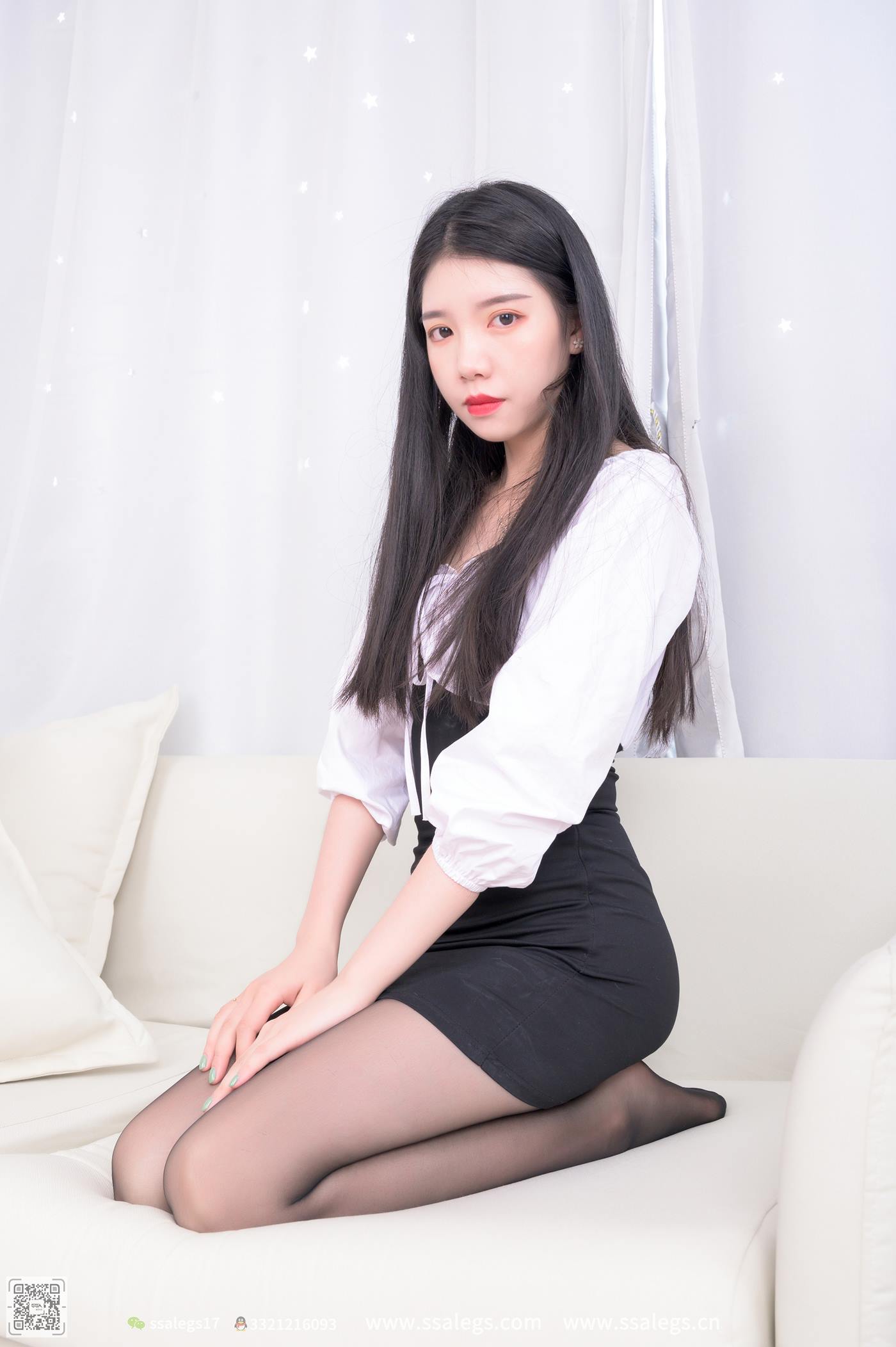 图片[109]-[SSA丝社]超清写真 NO.517 秋秋 黑丝写真（下）[122P] – 速更版-美库