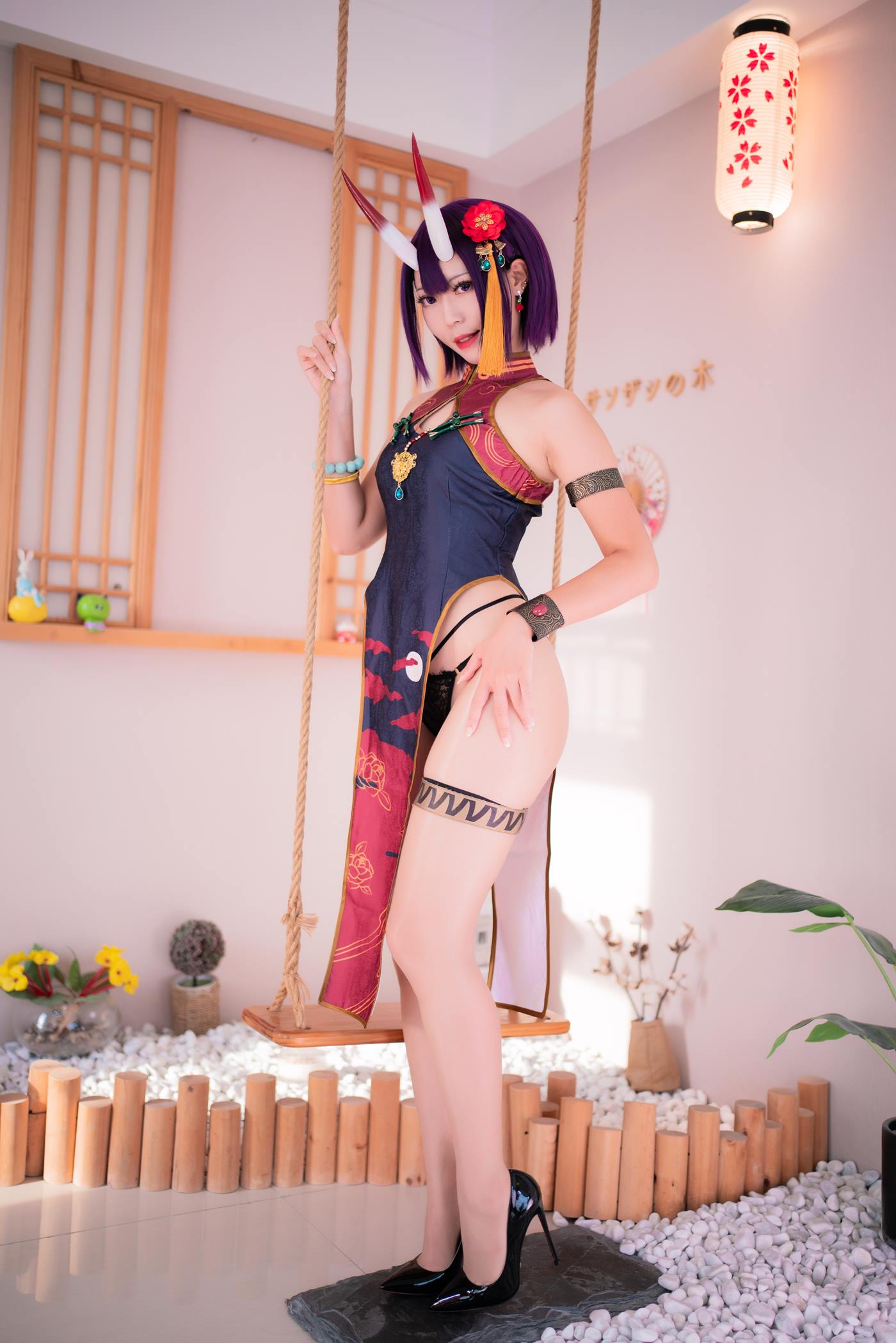 图片[19]-Money冷冷 – 酒吞高腰旗袍[24P] – 速更版-美库