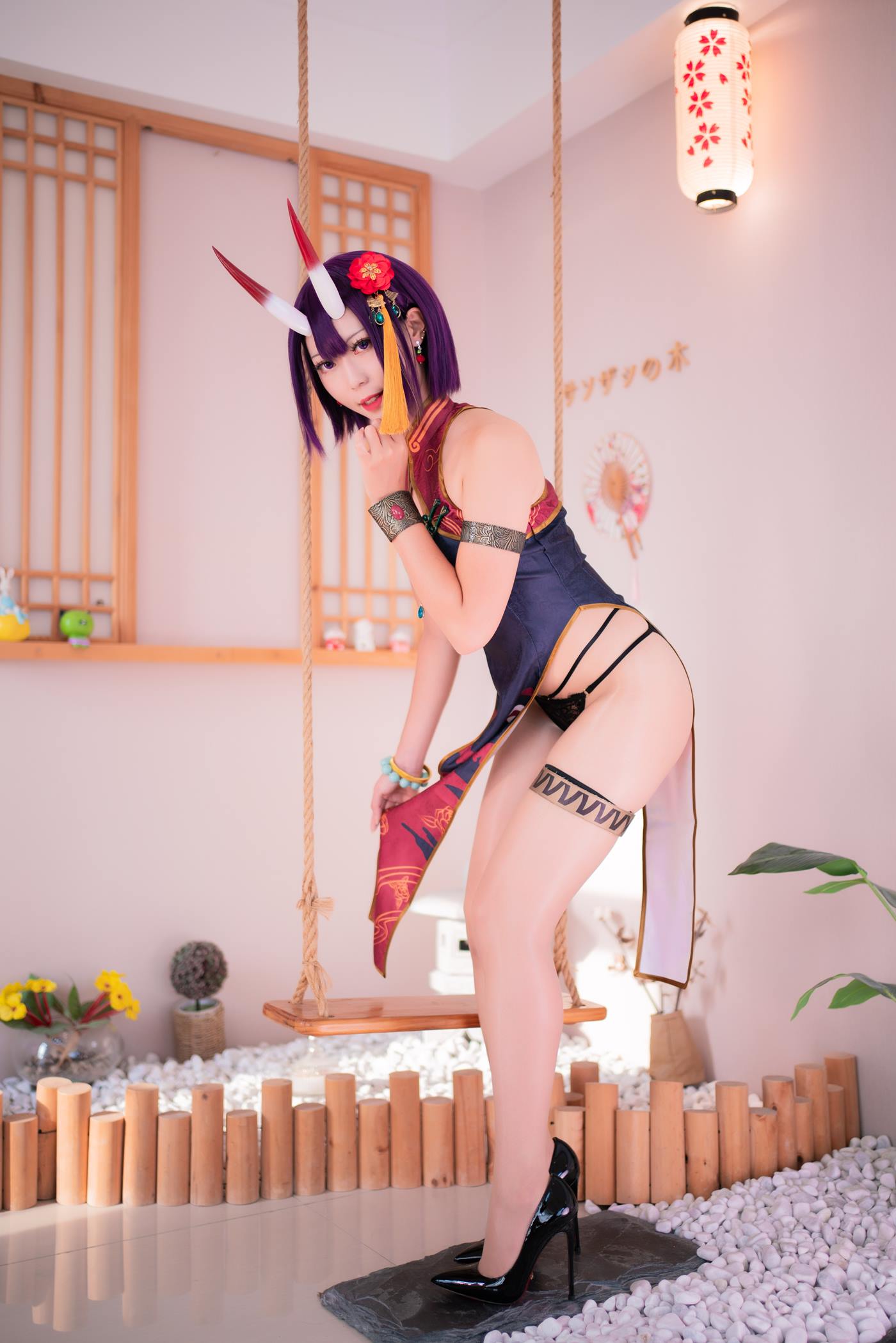 图片[20]-Money冷冷 – 酒吞高腰旗袍[24P] – 速更版-美库