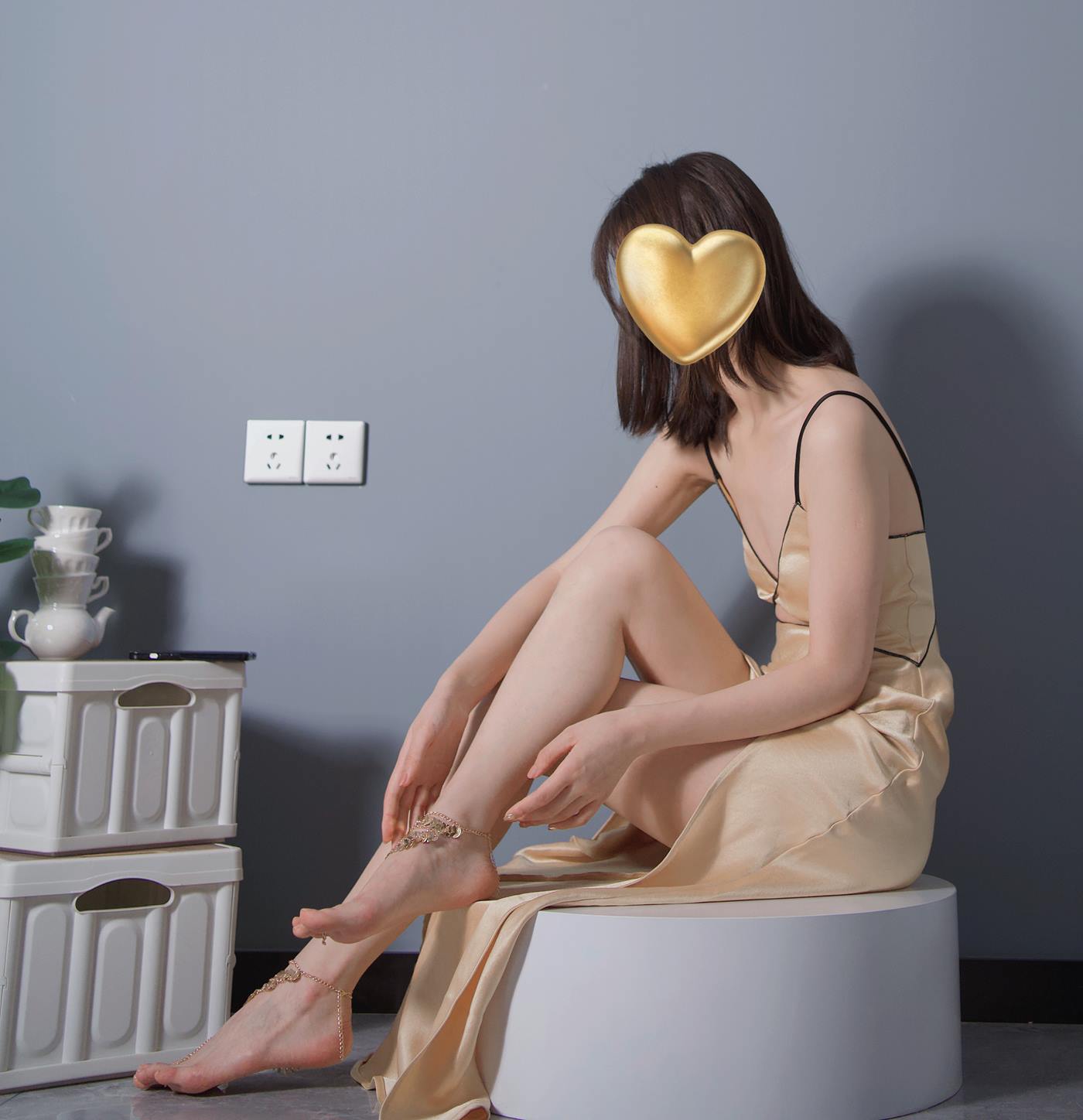 图片[23]-禅院熏 – 金色礼服 jio链 [24P] – 速更版-美库