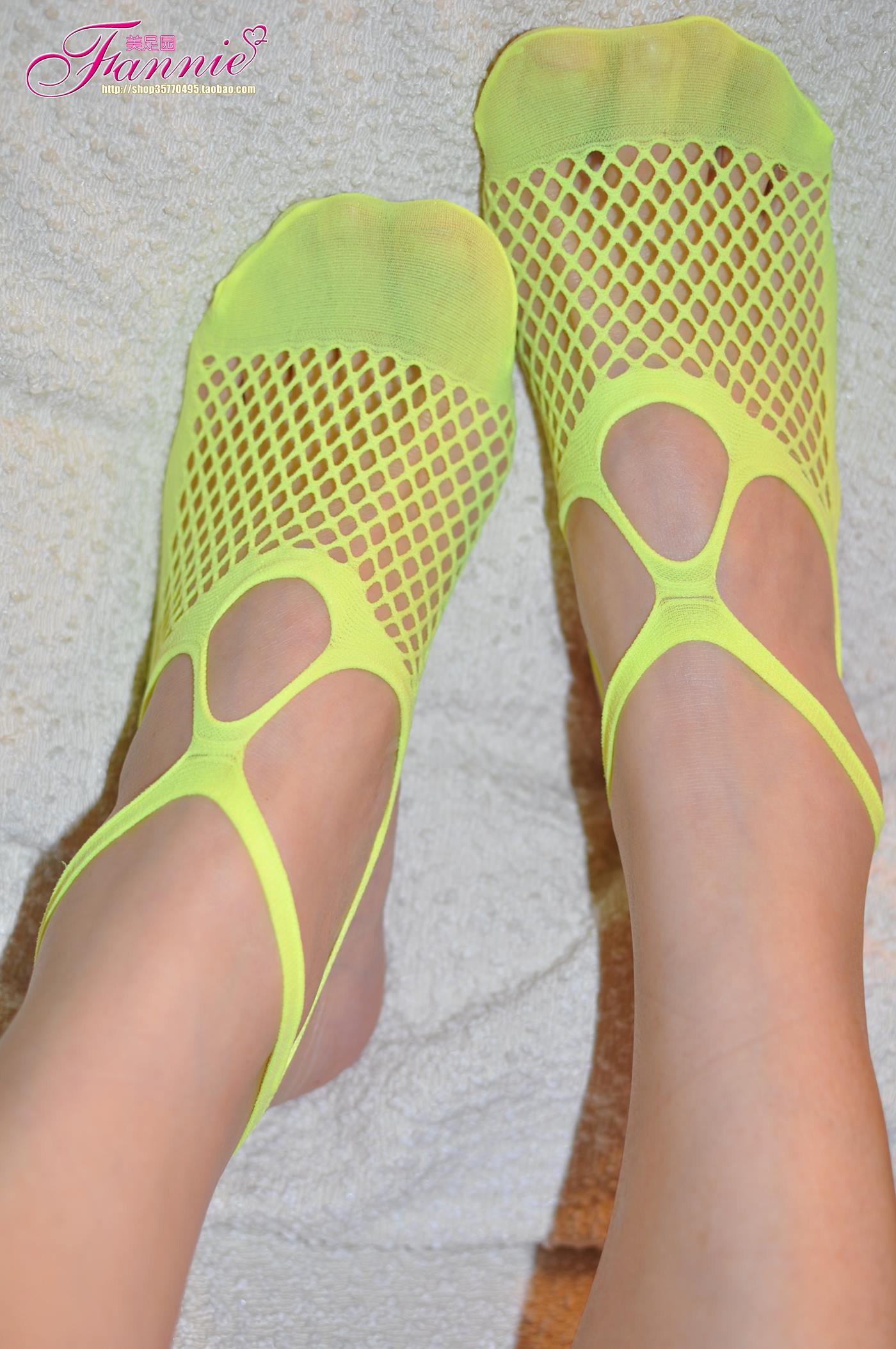 图片[73]-Fannie芬妮每足园 No.022 暗香（船袜黄色）[72P] – 速更版-美库
