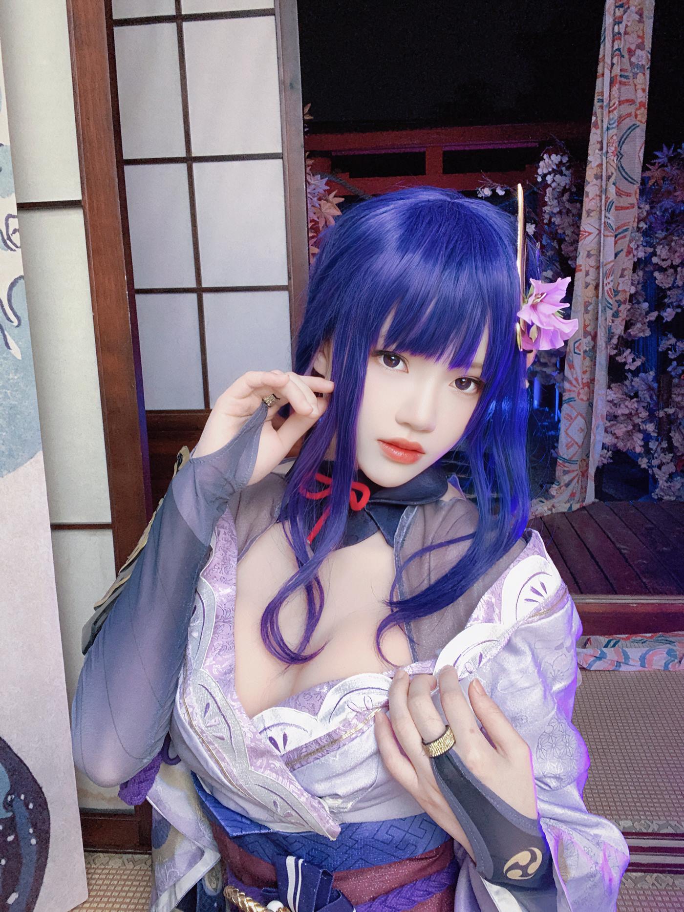 图片[41]-桜桃喵 – 雷电将军[48P] – 速更版-美库