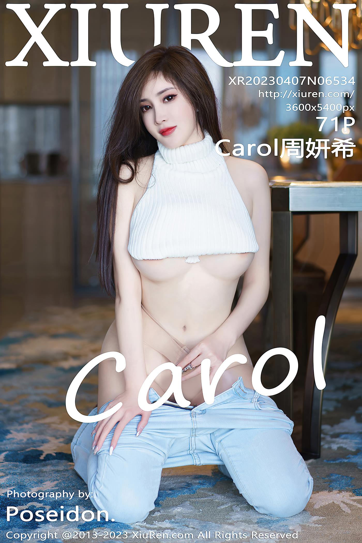 图片[15]-[Xiuren秀人网]2023.04.07 NO.6534 Carol周妍希[16+1P] – 速更版-美库