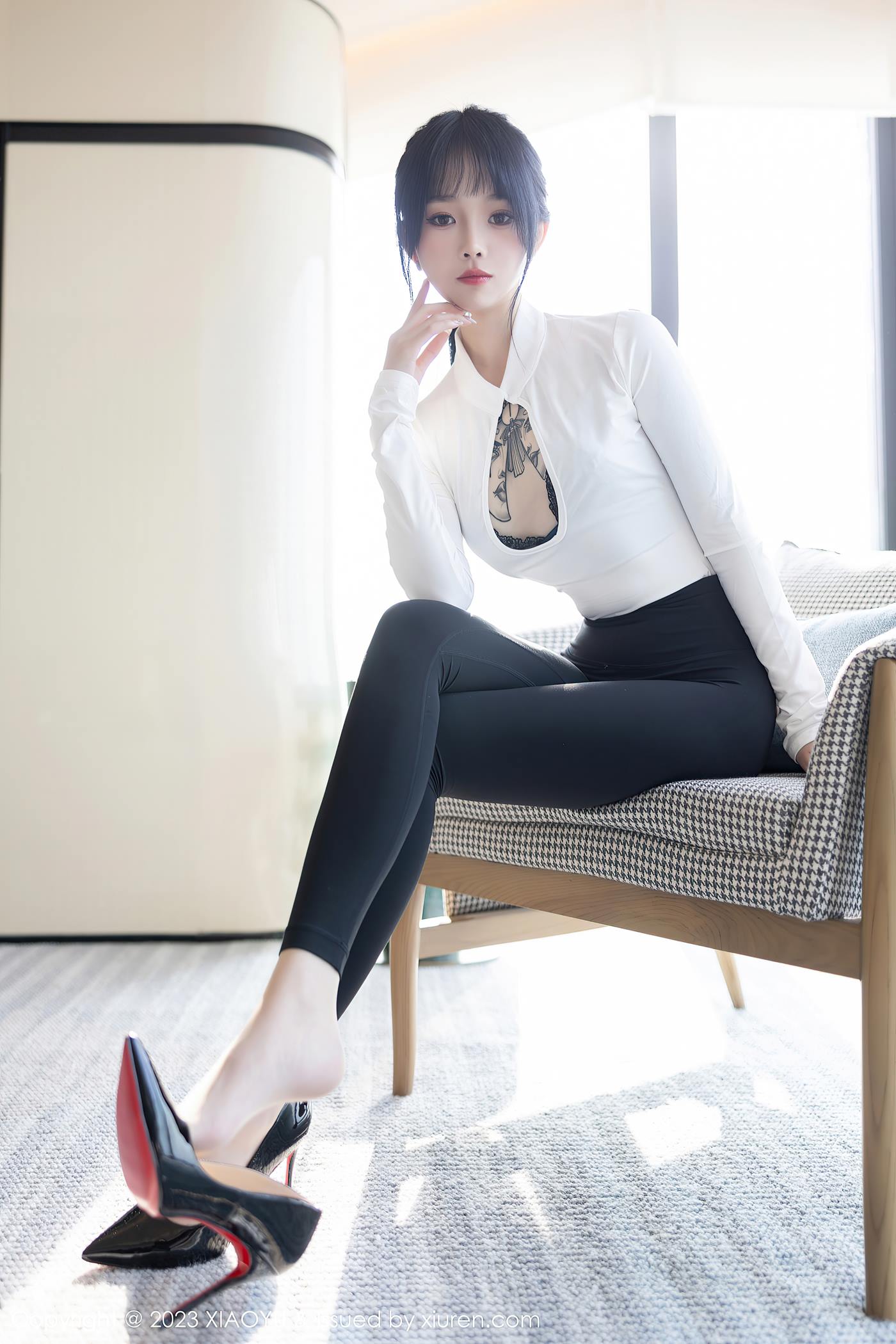 图片[39]-[XIAOYU语画界] 2023.04.13 VOL.1006 奶瓶. 美腿清纯[51P] – 速更版-美库