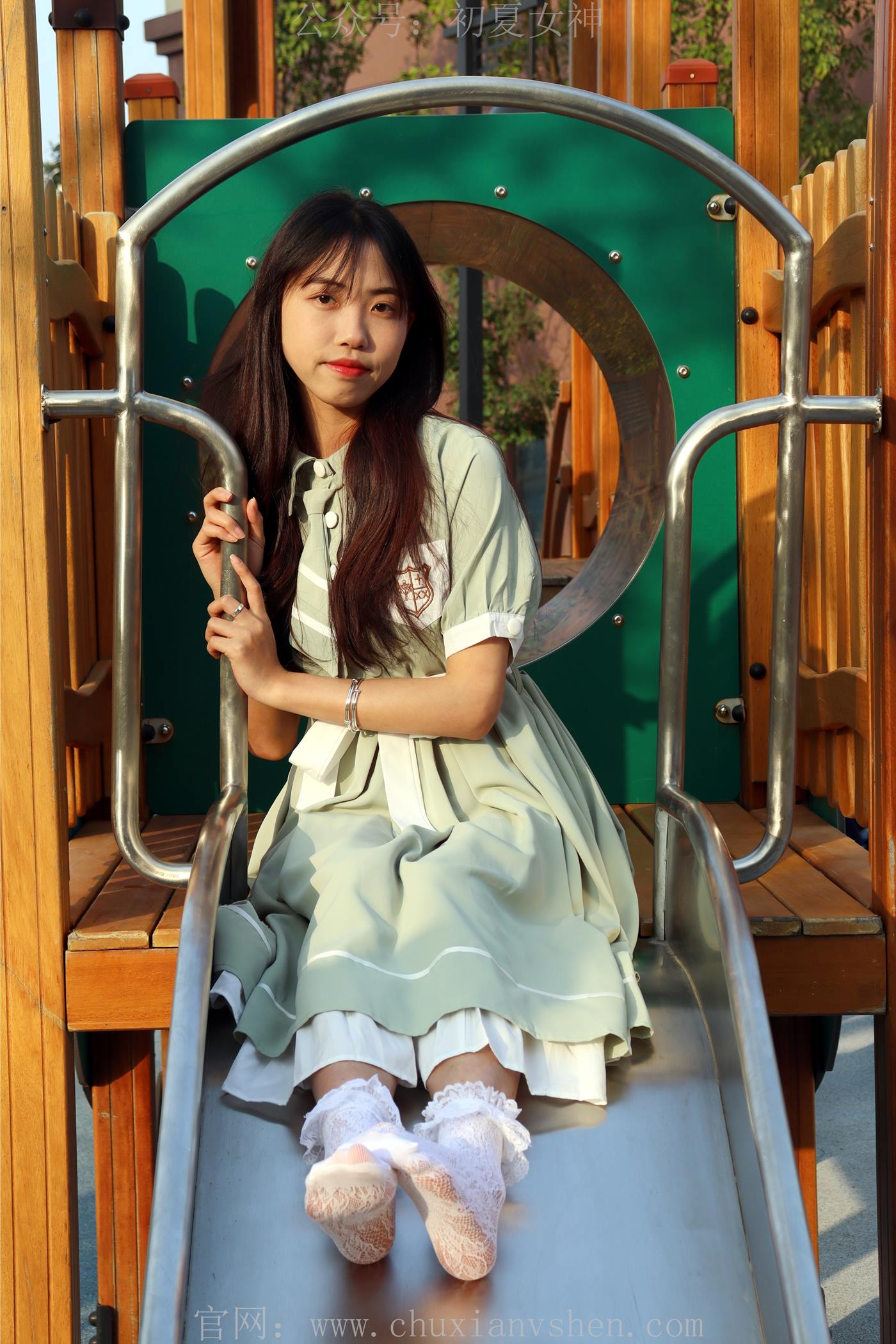 图片[22]-初夏女神 NO.002 雪糕 法式复古连衣裙搭36码白皮鞋[99P] – 速更版-美库