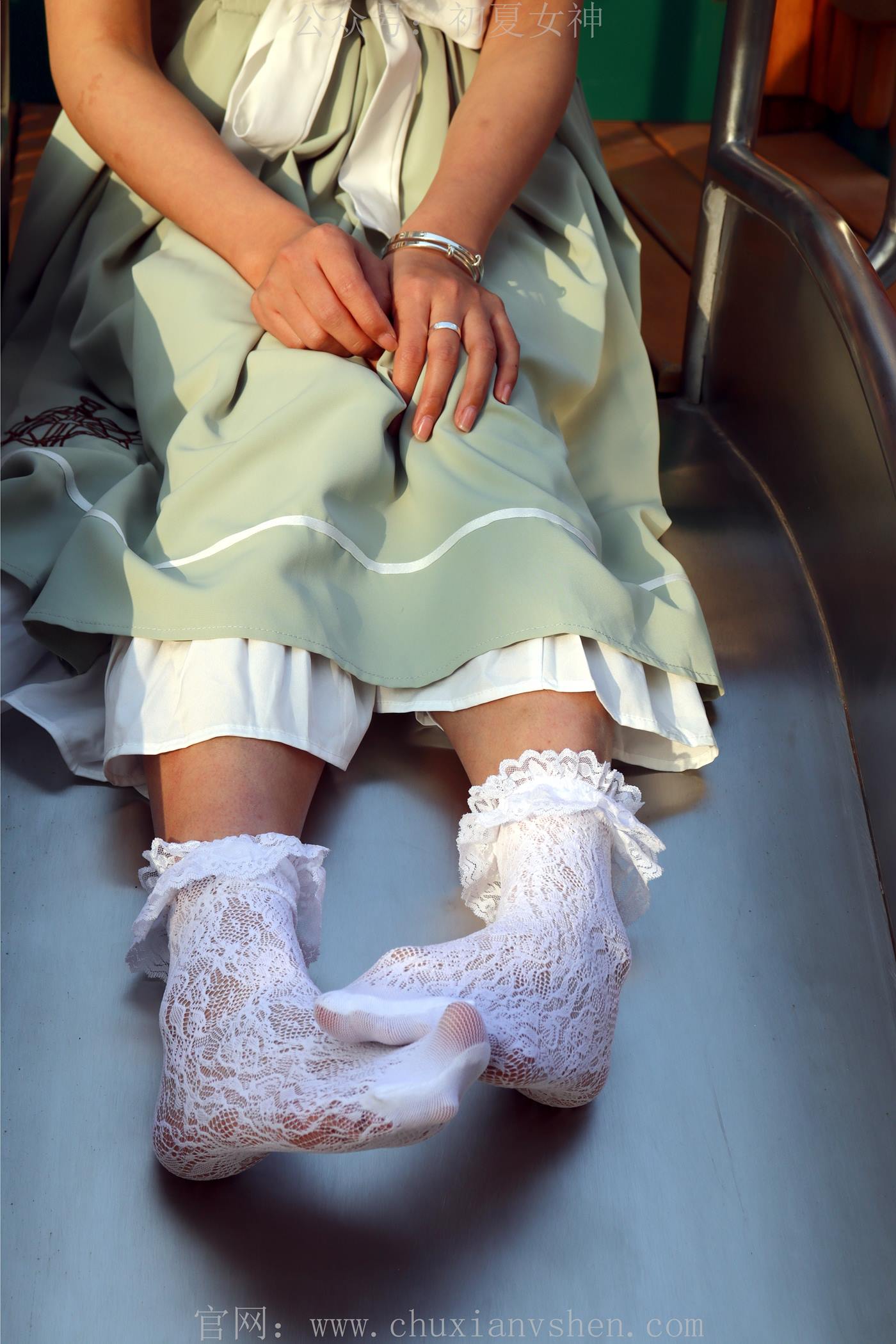 图片[28]-初夏女神 NO.002 雪糕 法式复古连衣裙搭36码白皮鞋[99P] – 速更版-美库