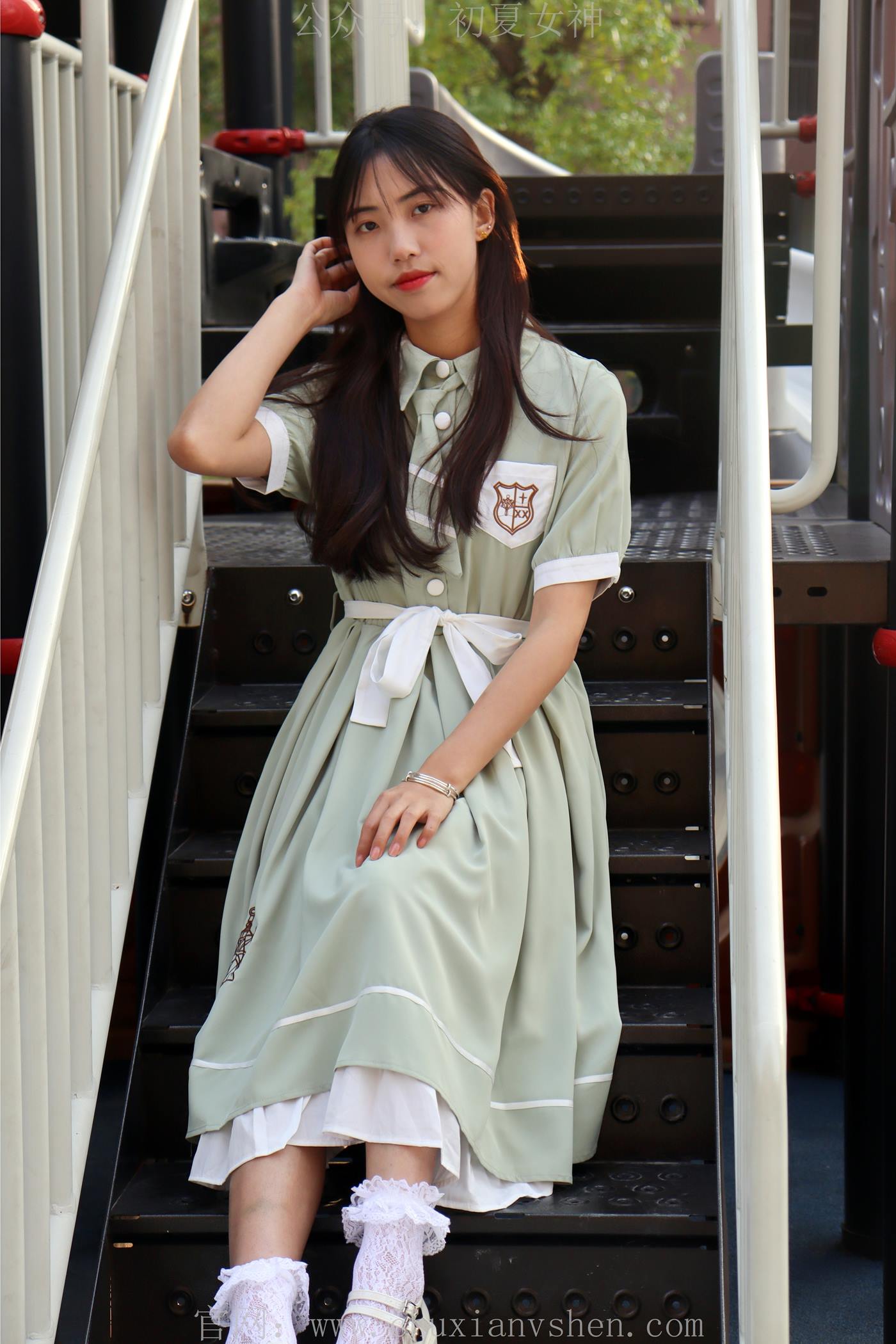 图片[44]-初夏女神 NO.002 雪糕 法式复古连衣裙搭36码白皮鞋[99P] – 速更版-美库