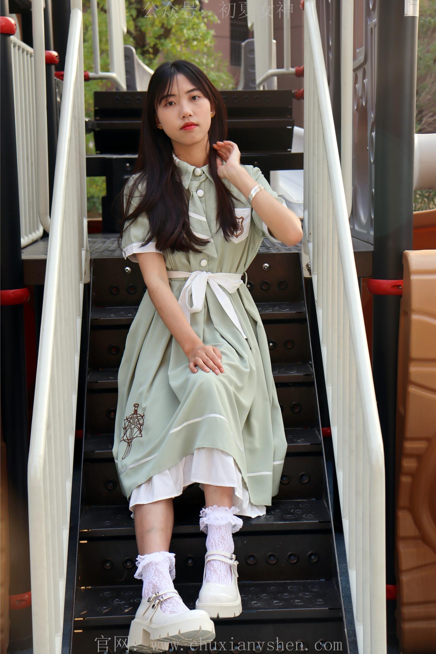 图片[45]-初夏女神 NO.002 雪糕 法式复古连衣裙搭36码白皮鞋[99P] – 速更版-美库