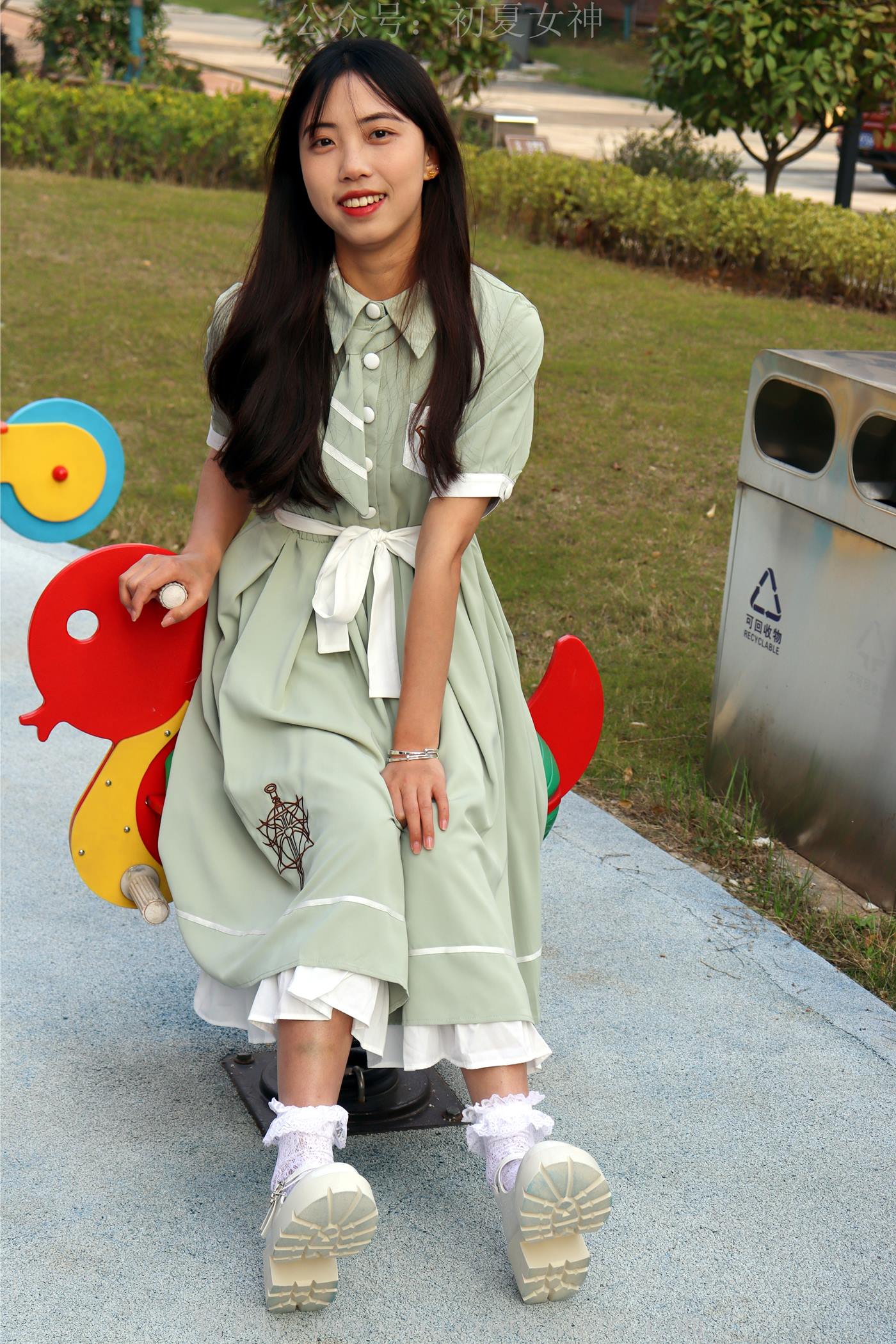 图片[48]-初夏女神 NO.002 雪糕 法式复古连衣裙搭36码白皮鞋[99P] – 速更版-美库