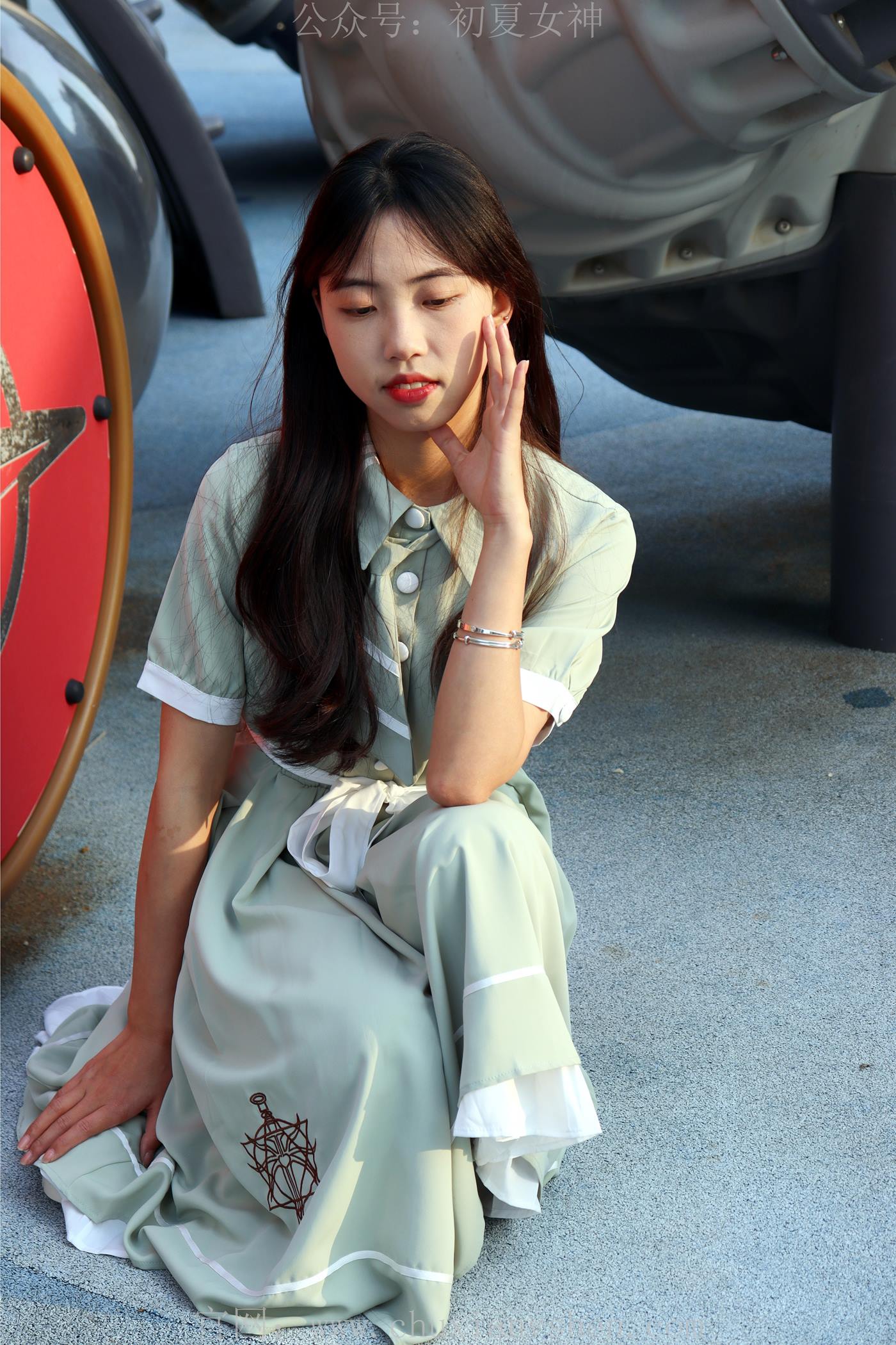 图片[53]-初夏女神 NO.002 雪糕 法式复古连衣裙搭36码白皮鞋[99P] – 速更版-美库