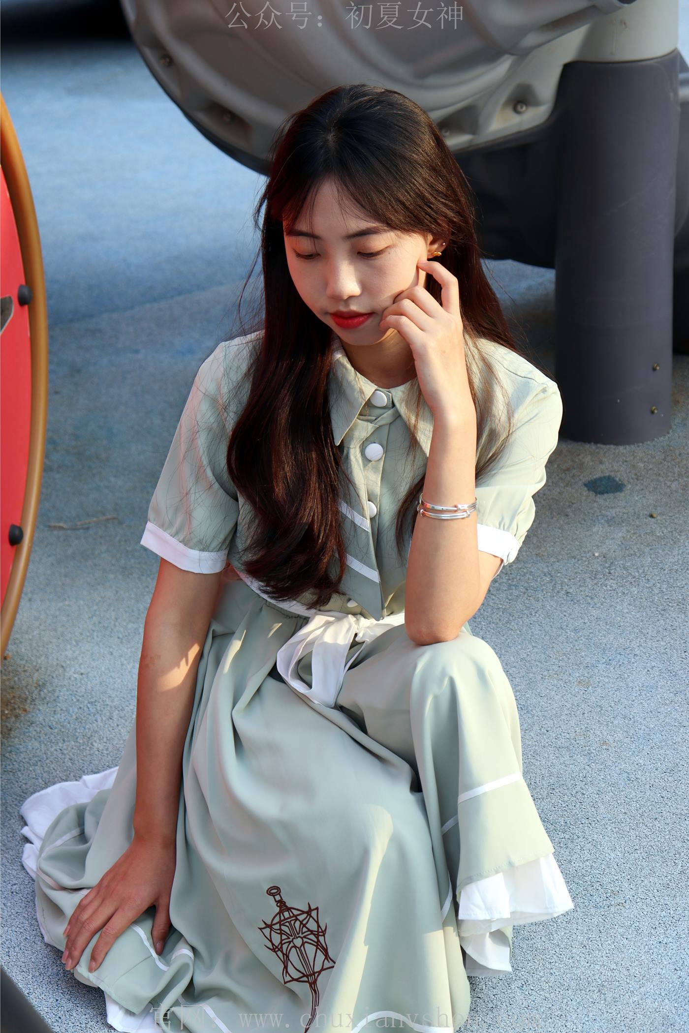 图片[55]-初夏女神 NO.002 雪糕 法式复古连衣裙搭36码白皮鞋[99P] – 速更版-美库