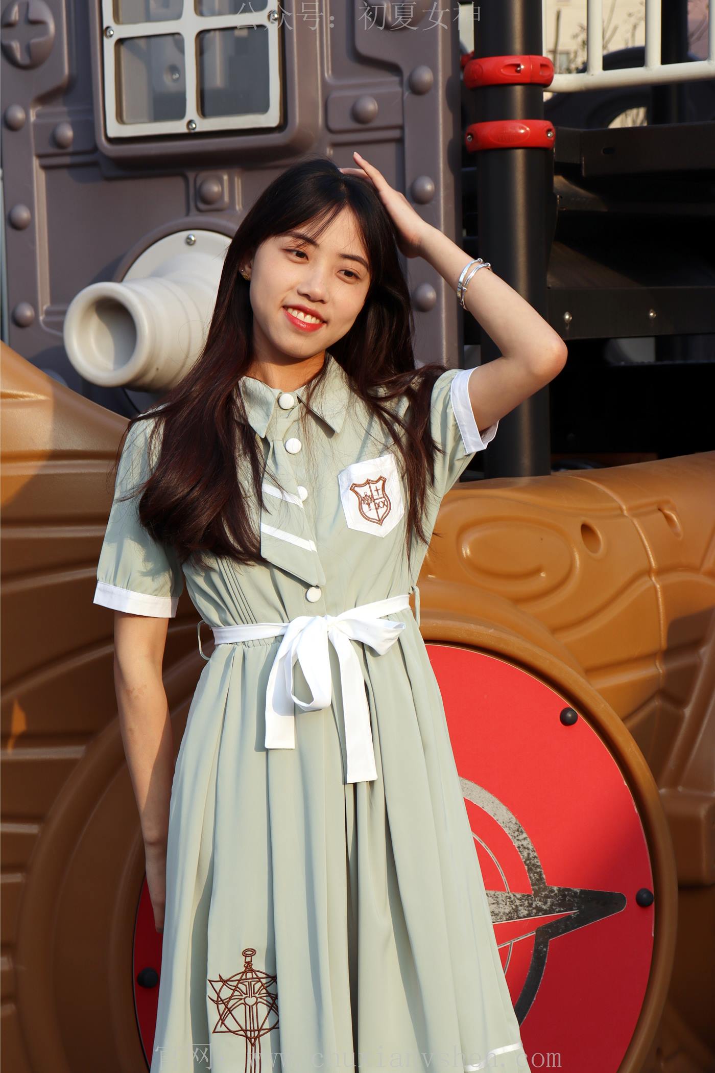 图片[57]-初夏女神 NO.002 雪糕 法式复古连衣裙搭36码白皮鞋[99P] – 速更版-美库