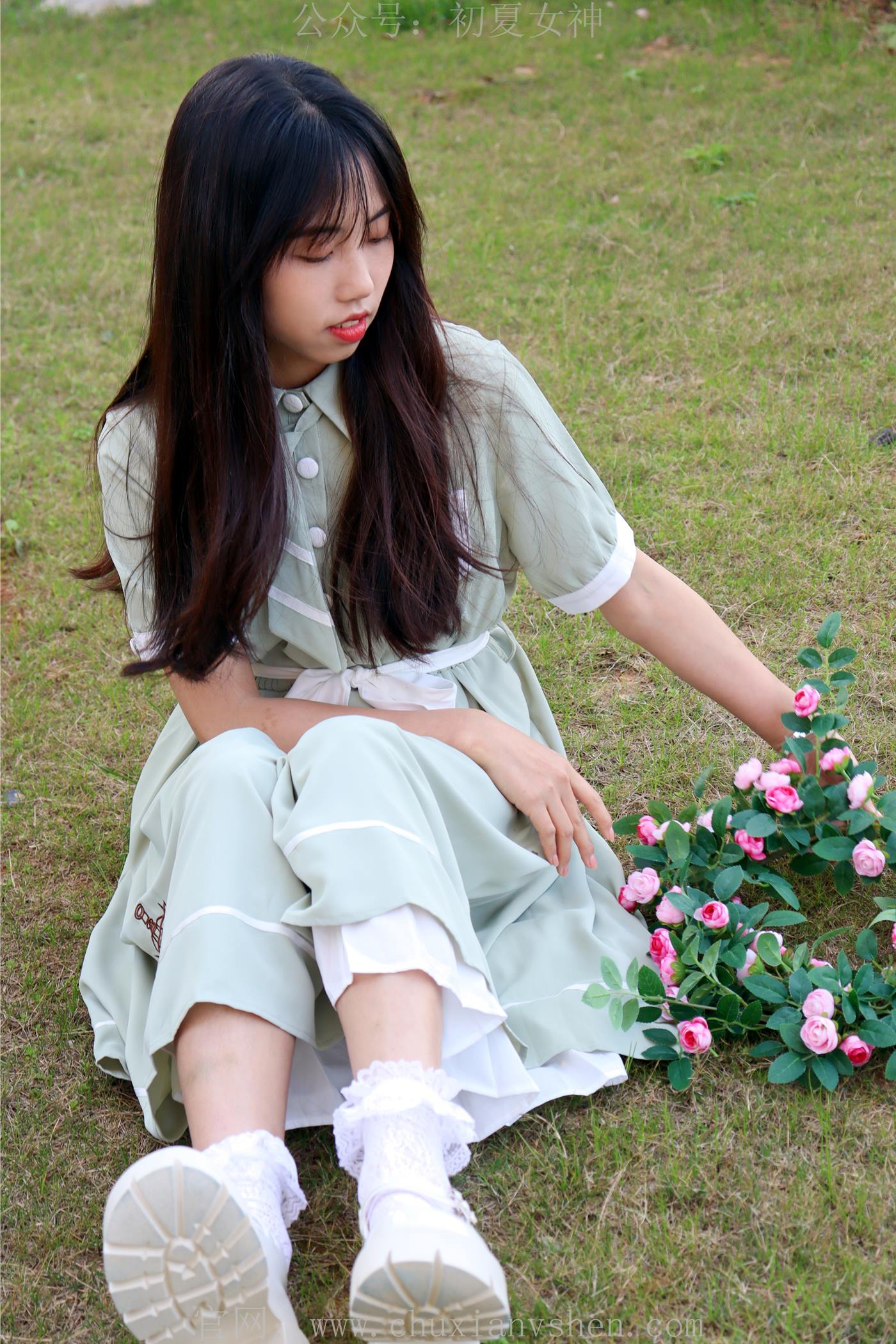 图片[58]-初夏女神 NO.002 雪糕 法式复古连衣裙搭36码白皮鞋[99P] – 速更版-美库