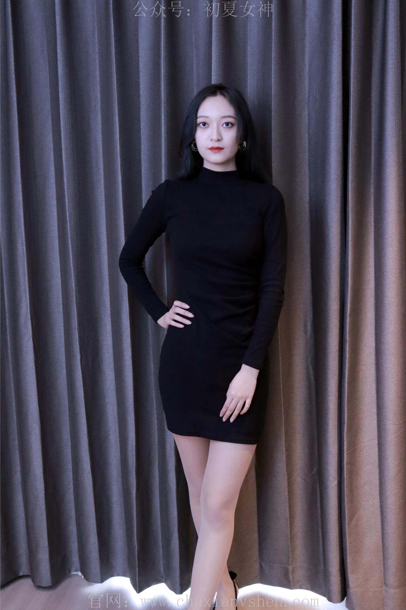 图片[57]-初夏女神 NO.003 依依 黑色瘦身衣搭配37码高跟鞋[108P] – 速更版-美库