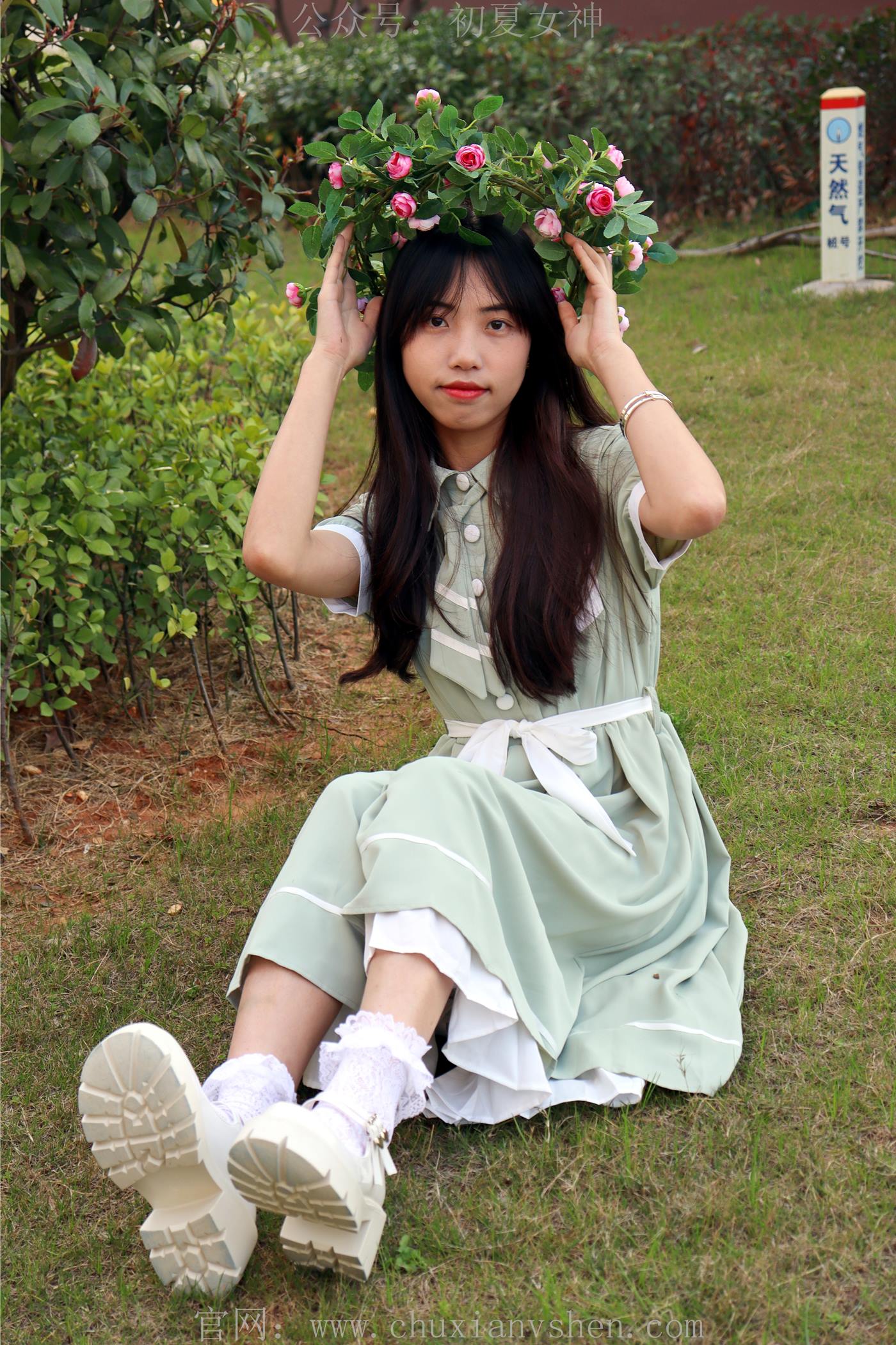 图片[59]-初夏女神 NO.002 雪糕 法式复古连衣裙搭36码白皮鞋[99P] – 速更版-美库