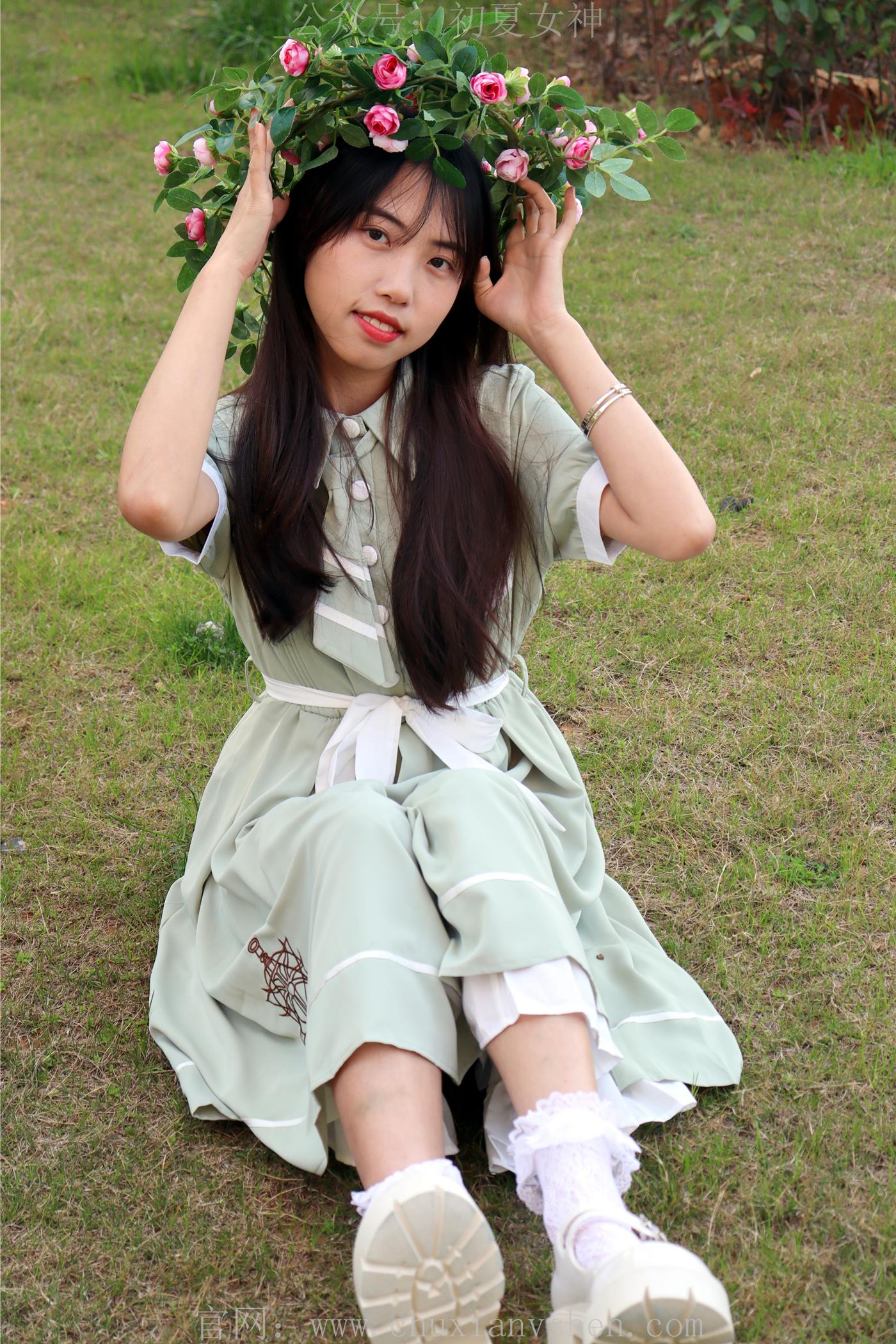 图片[60]-初夏女神 NO.002 雪糕 法式复古连衣裙搭36码白皮鞋[99P] – 速更版-美库