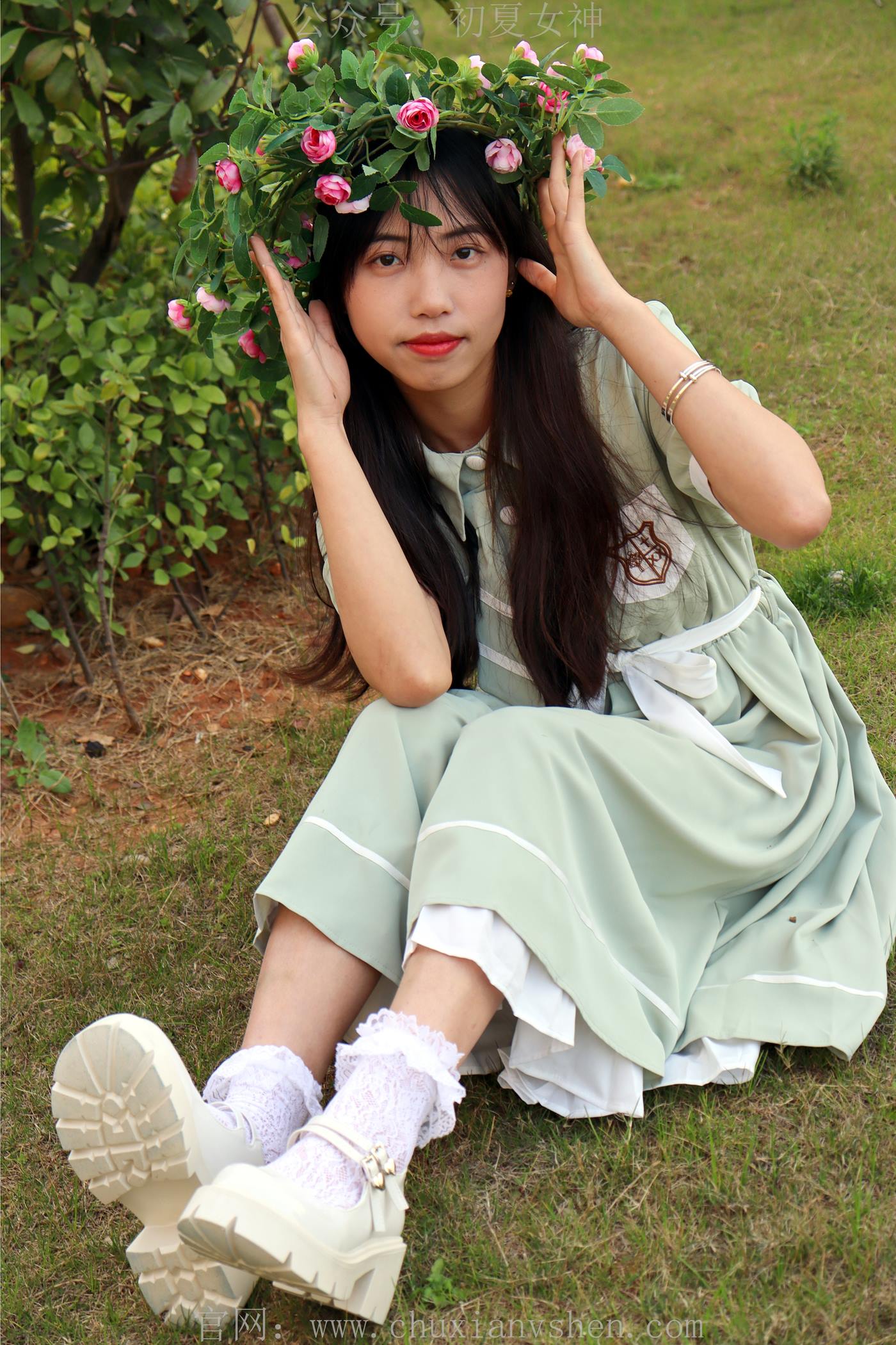 图片[63]-初夏女神 NO.002 雪糕 法式复古连衣裙搭36码白皮鞋[99P] – 速更版-美库