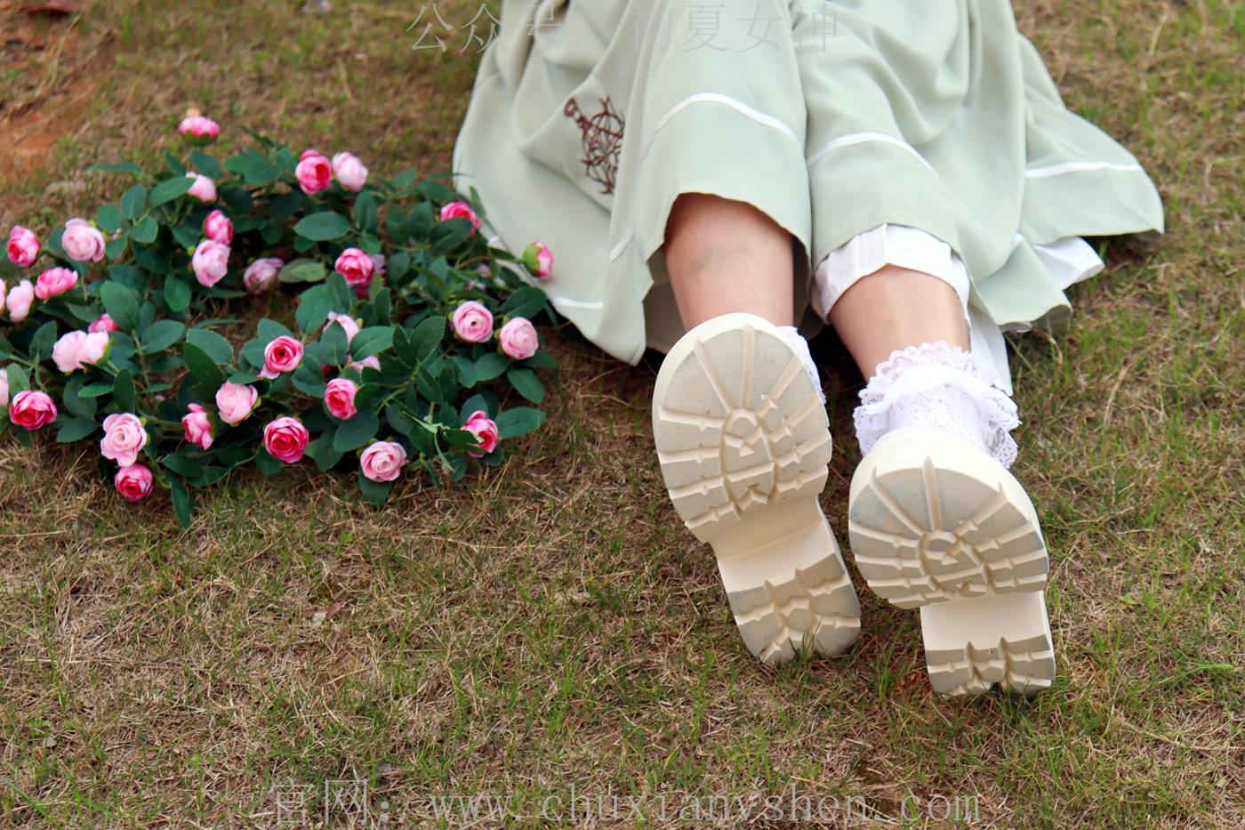 图片[64]-初夏女神 NO.002 雪糕 法式复古连衣裙搭36码白皮鞋[99P] – 速更版-美库