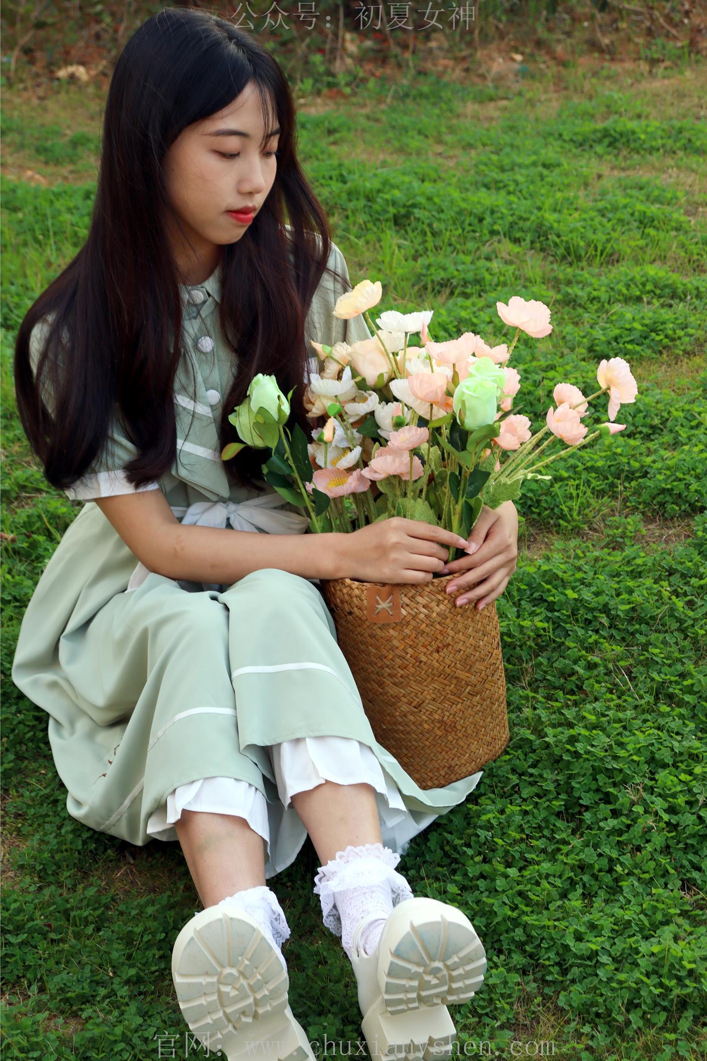 图片[66]-初夏女神 NO.002 雪糕 法式复古连衣裙搭36码白皮鞋[99P] – 速更版-美库