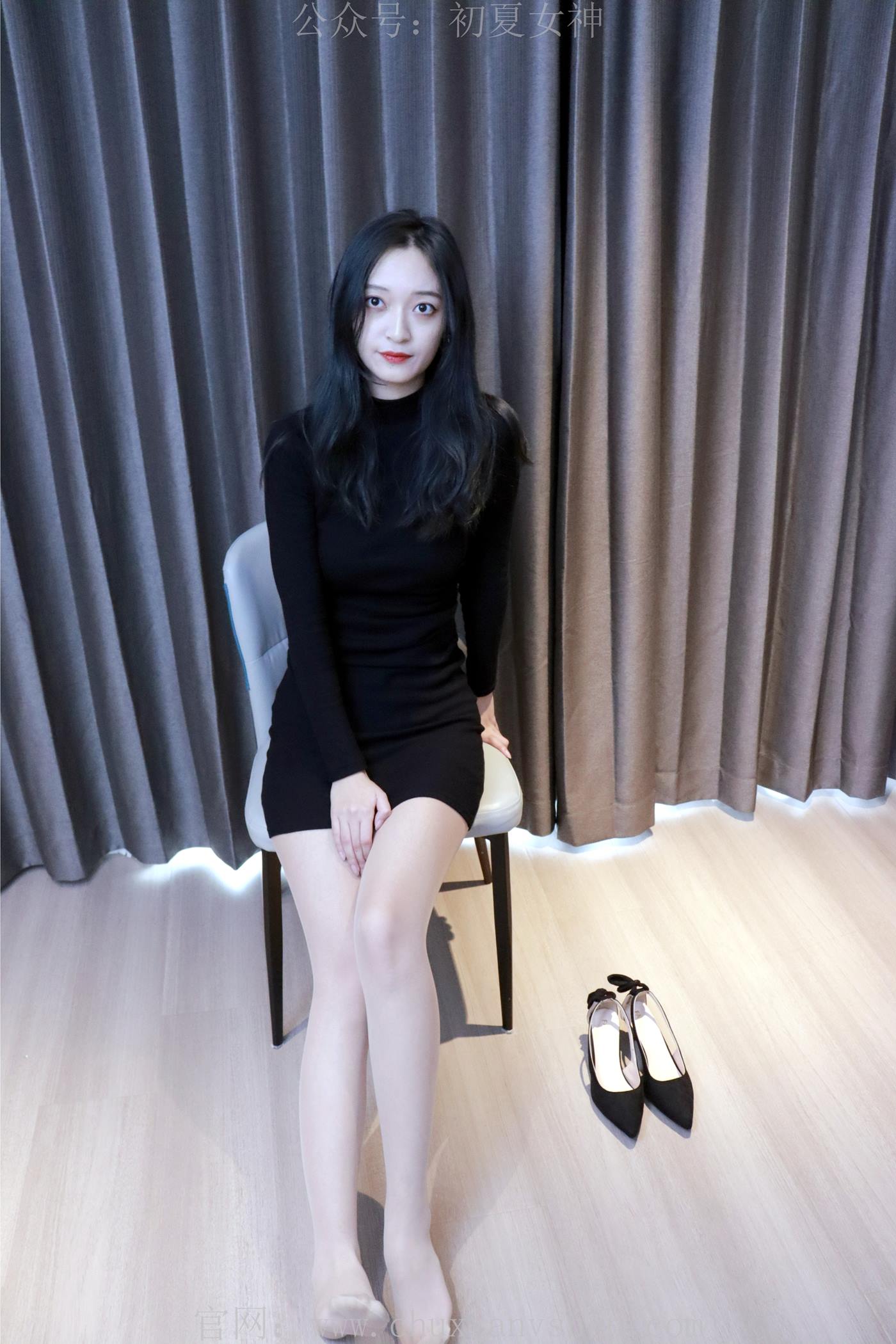 图片[74]-初夏女神 NO.003 依依 黑色瘦身衣搭配37码高跟鞋[108P] – 速更版-美库