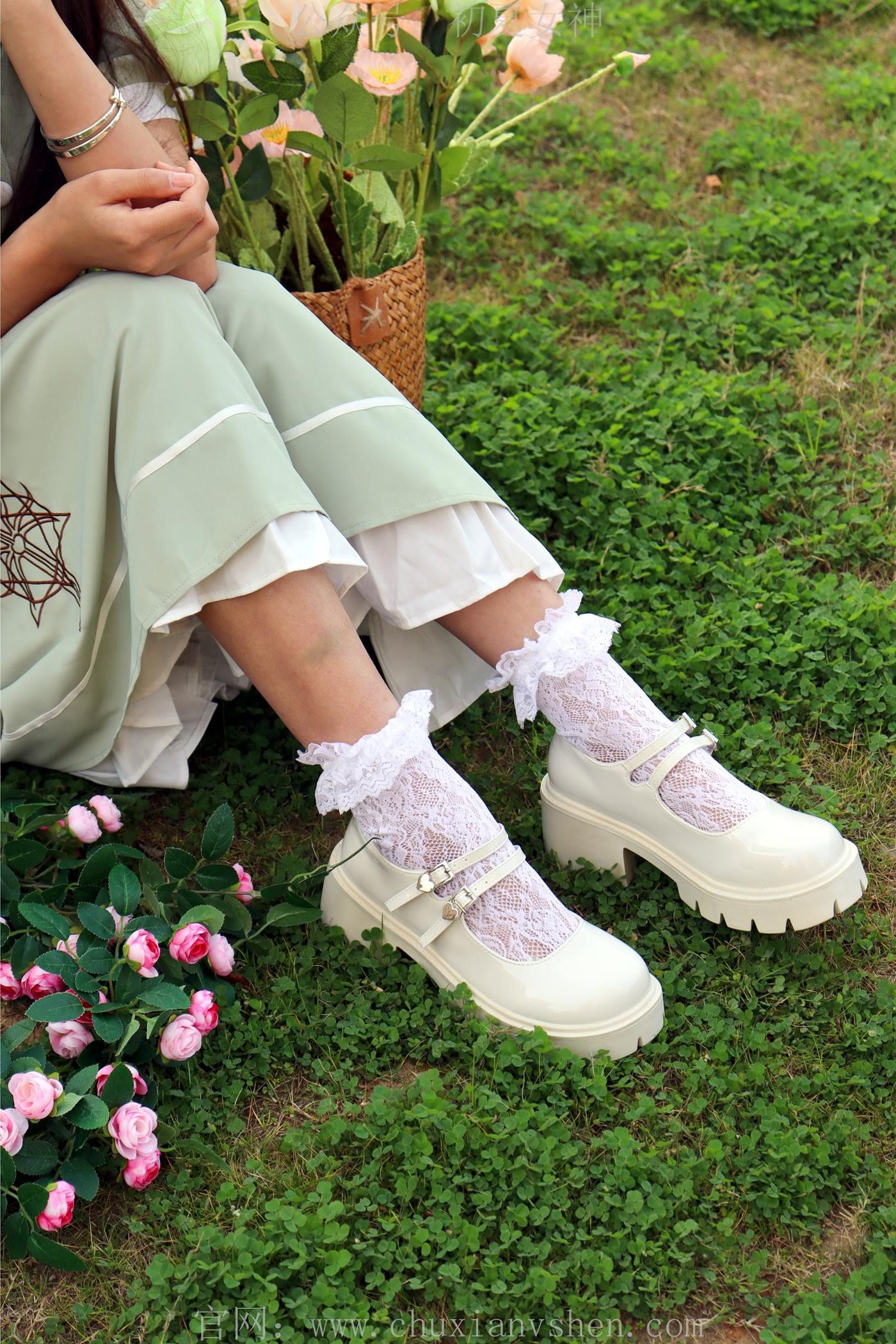 图片[73]-初夏女神 NO.002 雪糕 法式复古连衣裙搭36码白皮鞋[99P] – 速更版-美库