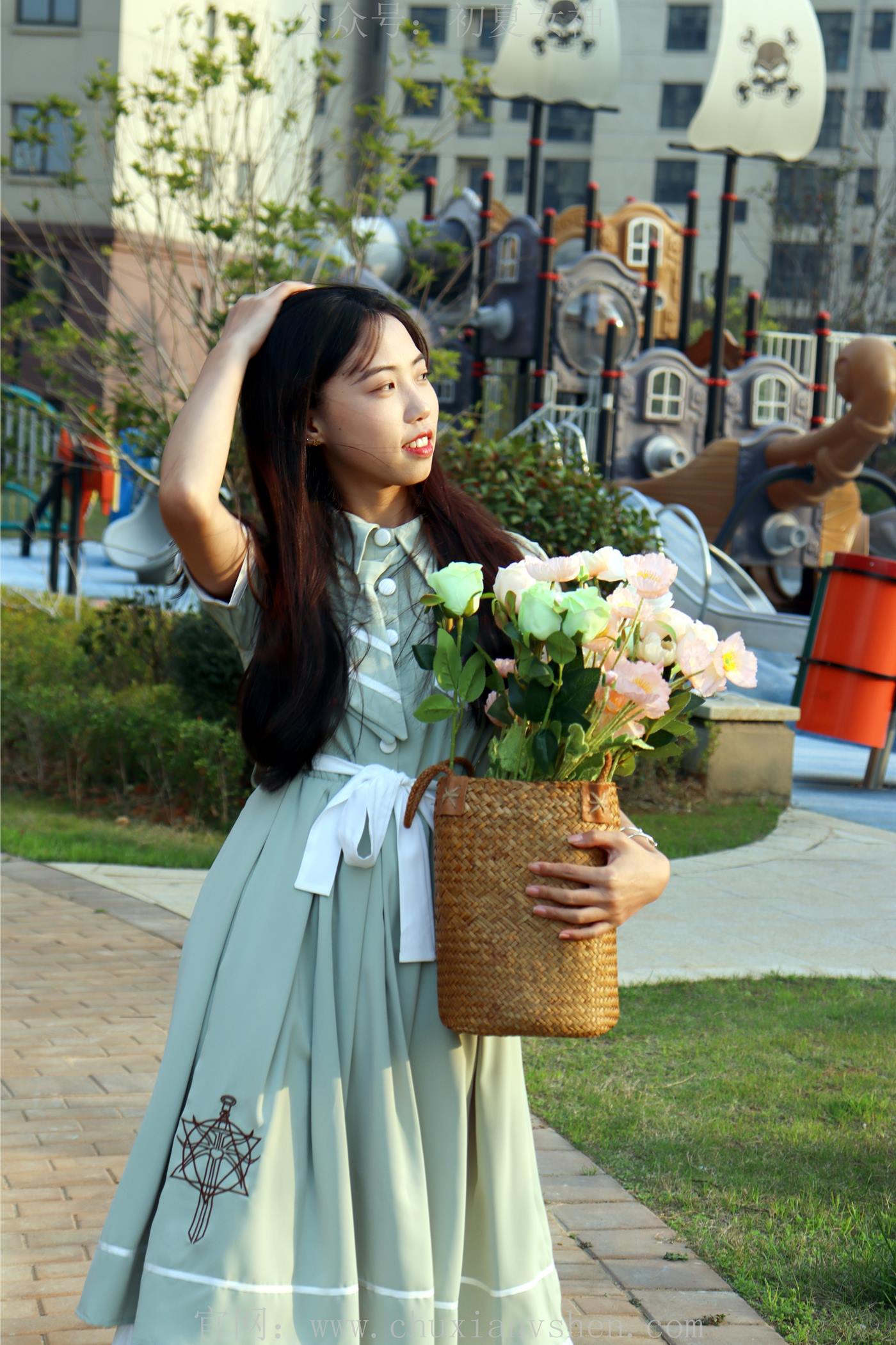 图片[79]-初夏女神 NO.002 雪糕 法式复古连衣裙搭36码白皮鞋[99P] – 速更版-美库