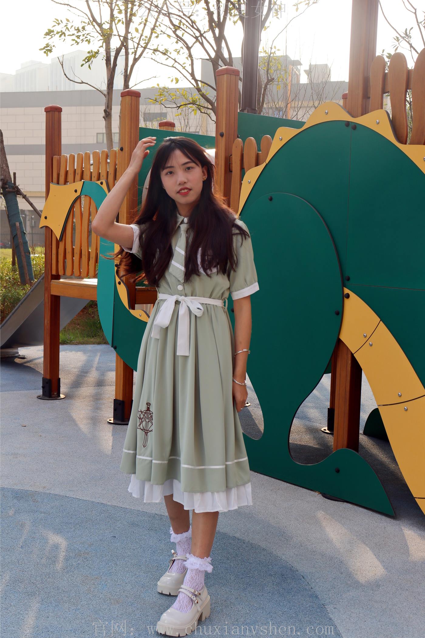 图片[94]-初夏女神 NO.002 雪糕 法式复古连衣裙搭36码白皮鞋[99P] – 速更版-美库