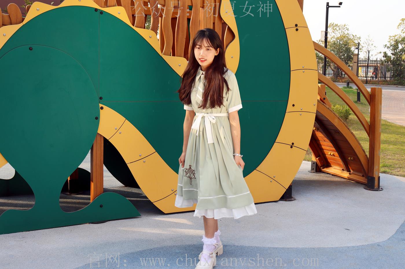 图片[96]-初夏女神 NO.002 雪糕 法式复古连衣裙搭36码白皮鞋[99P] – 速更版-美库