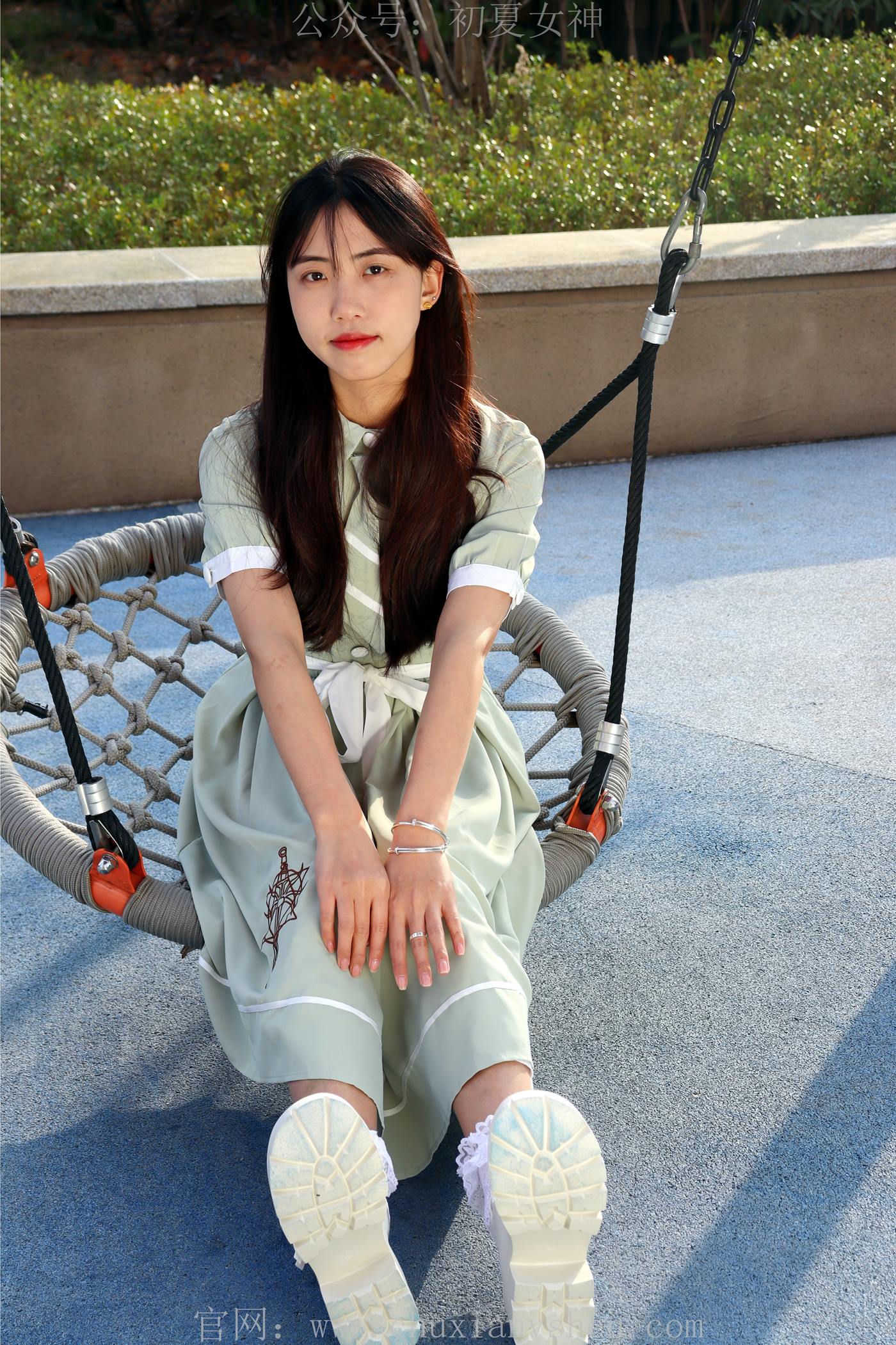 图片[100]-初夏女神 NO.002 雪糕 法式复古连衣裙搭36码白皮鞋[99P] – 速更版-美库