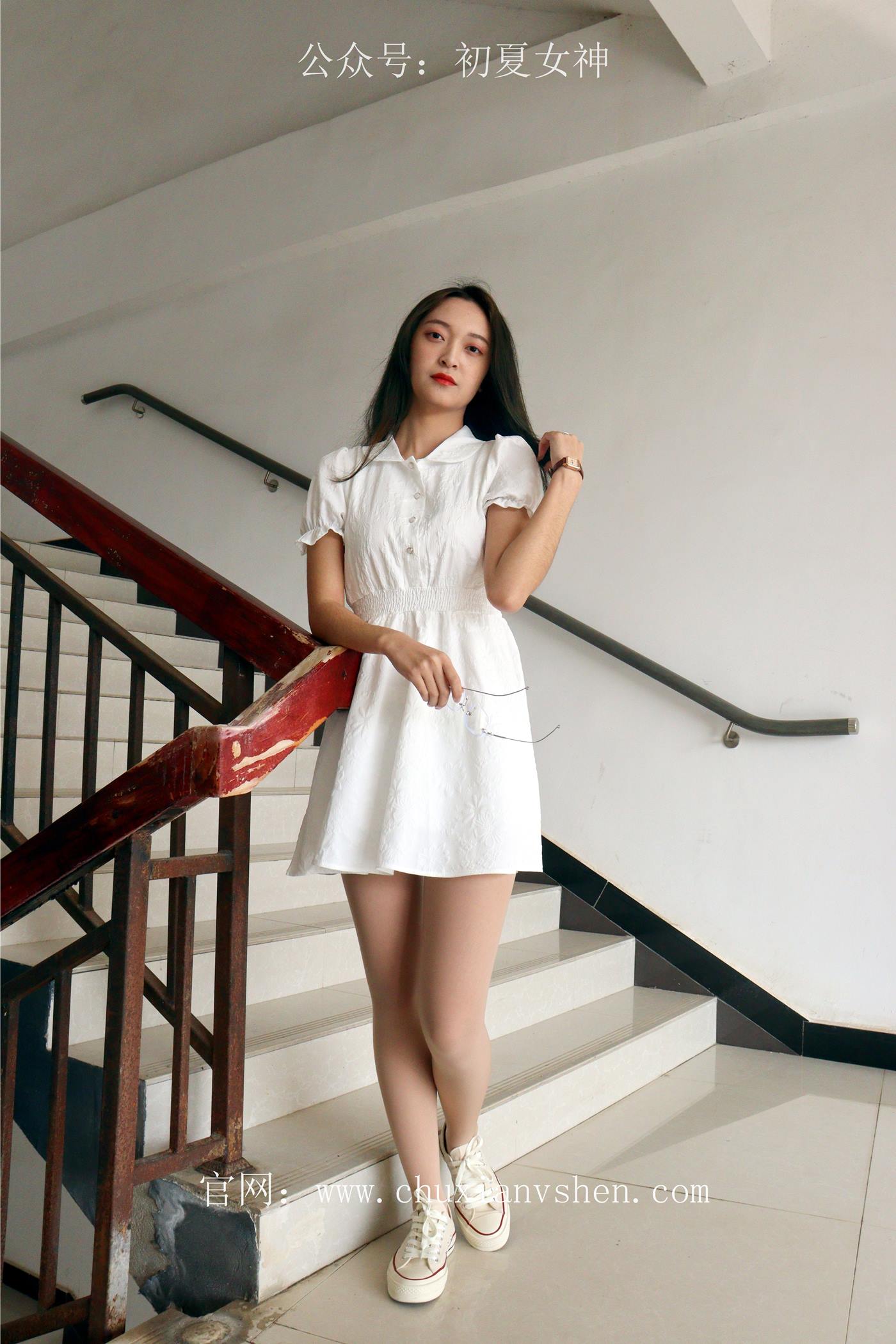 图片[12]-初夏女神 NO.004 邻家女孩校园生活篇-肉丝帆布鞋[143P] – 速更版-美库