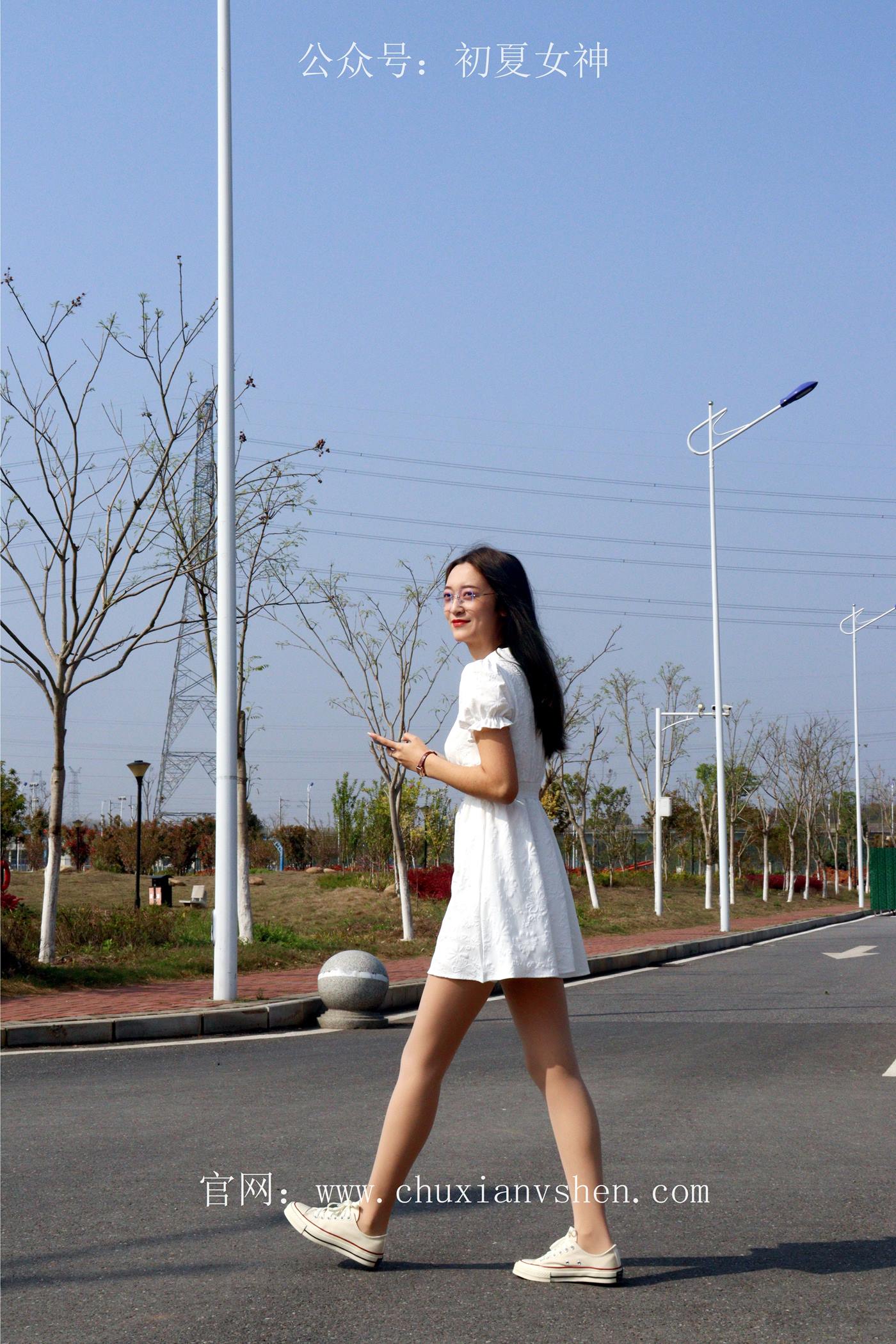 图片[18]-初夏女神 NO.004 邻家女孩校园生活篇-肉丝帆布鞋[143P] – 速更版-美库