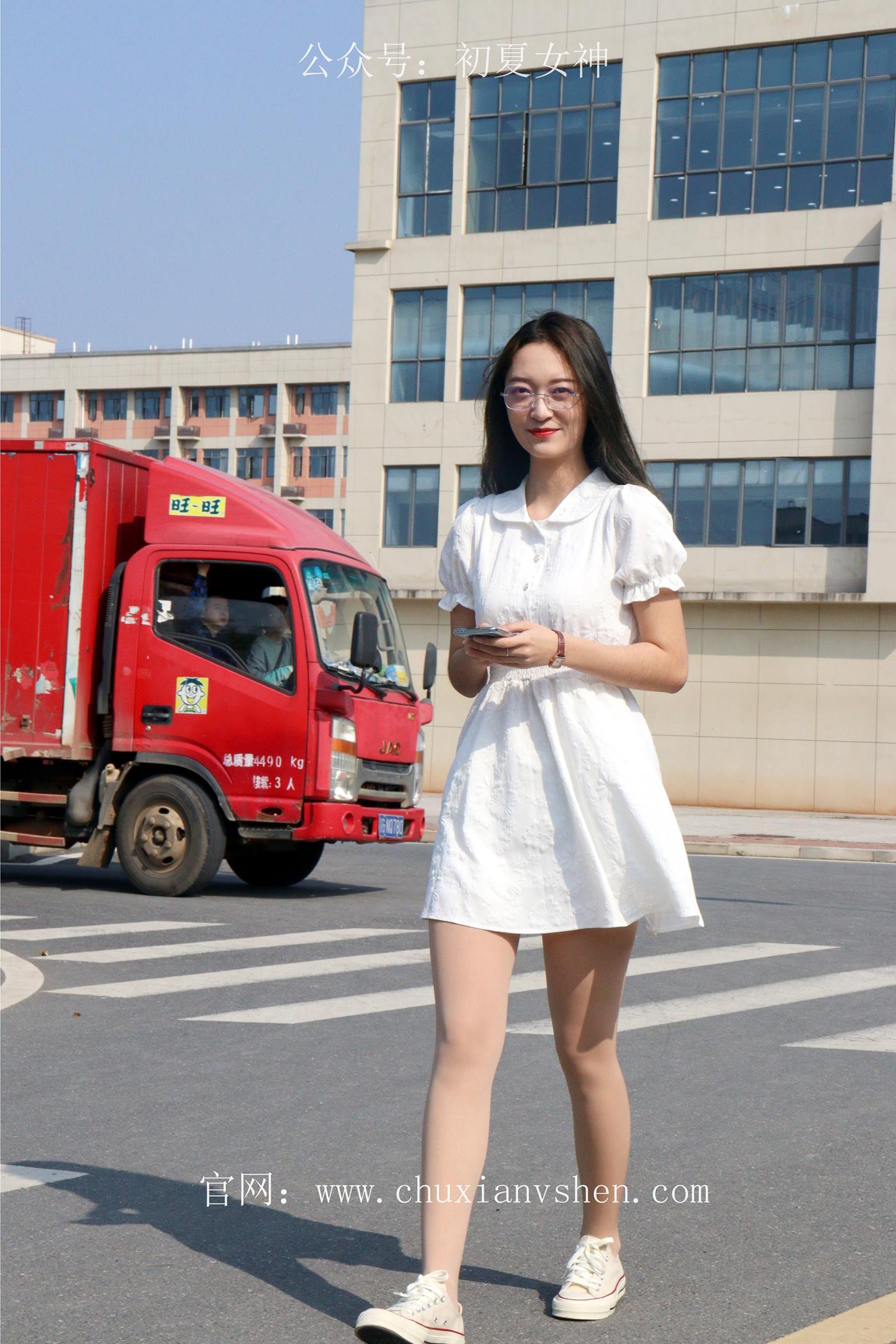 图片[20]-初夏女神 NO.004 邻家女孩校园生活篇-肉丝帆布鞋[143P] – 速更版-美库