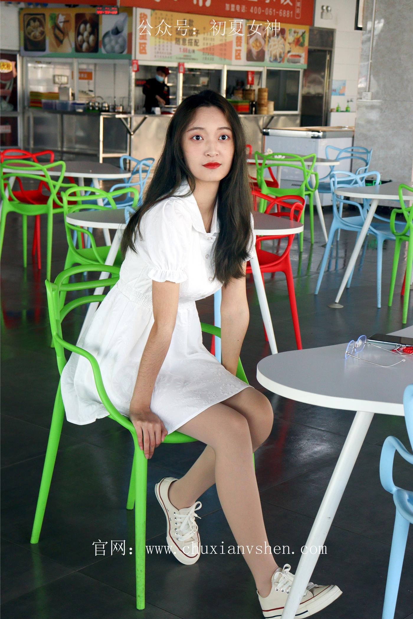 图片[33]-初夏女神 NO.004 邻家女孩校园生活篇-肉丝帆布鞋[143P] – 速更版-美库