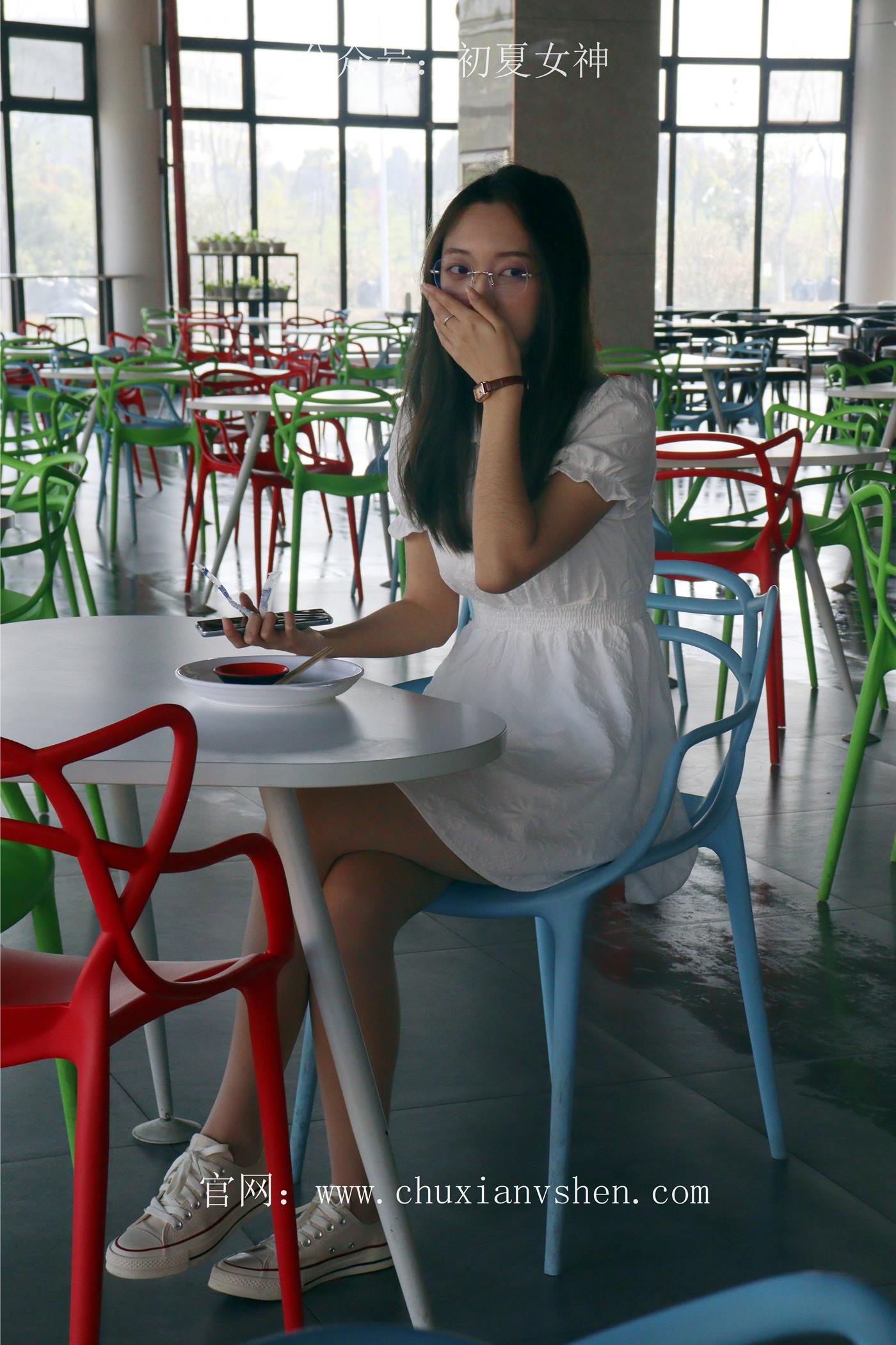 图片[35]-初夏女神 NO.004 邻家女孩校园生活篇-肉丝帆布鞋[143P] – 速更版-美库