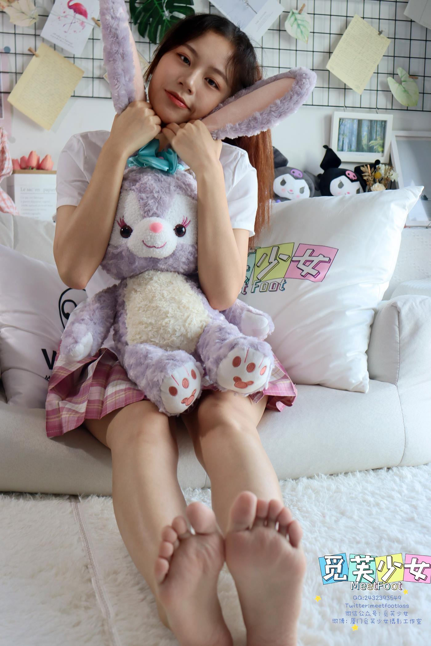 图片[18]-[觅芙少女]NO.006 初夏微风中扬起的马尾，是青春里最美的记忆[130P] – 速更版-美库