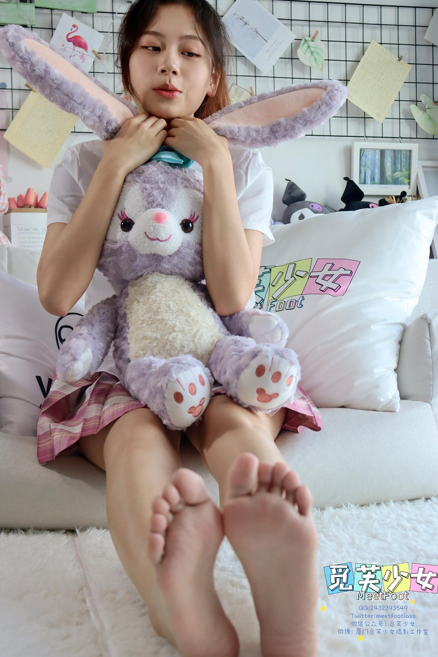 图片[19]-[觅芙少女]NO.006 初夏微风中扬起的马尾，是青春里最美的记忆[130P] – 速更版-美库