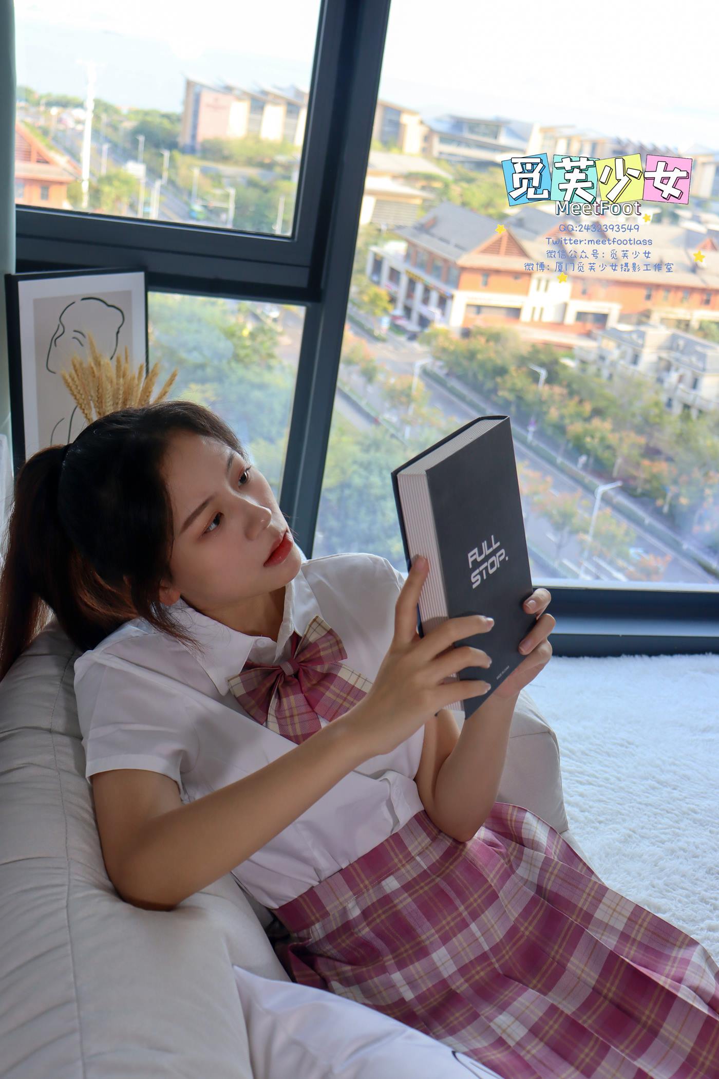 图片[22]-[觅芙少女]NO.006 初夏微风中扬起的马尾，是青春里最美的记忆[130P] – 速更版-美库