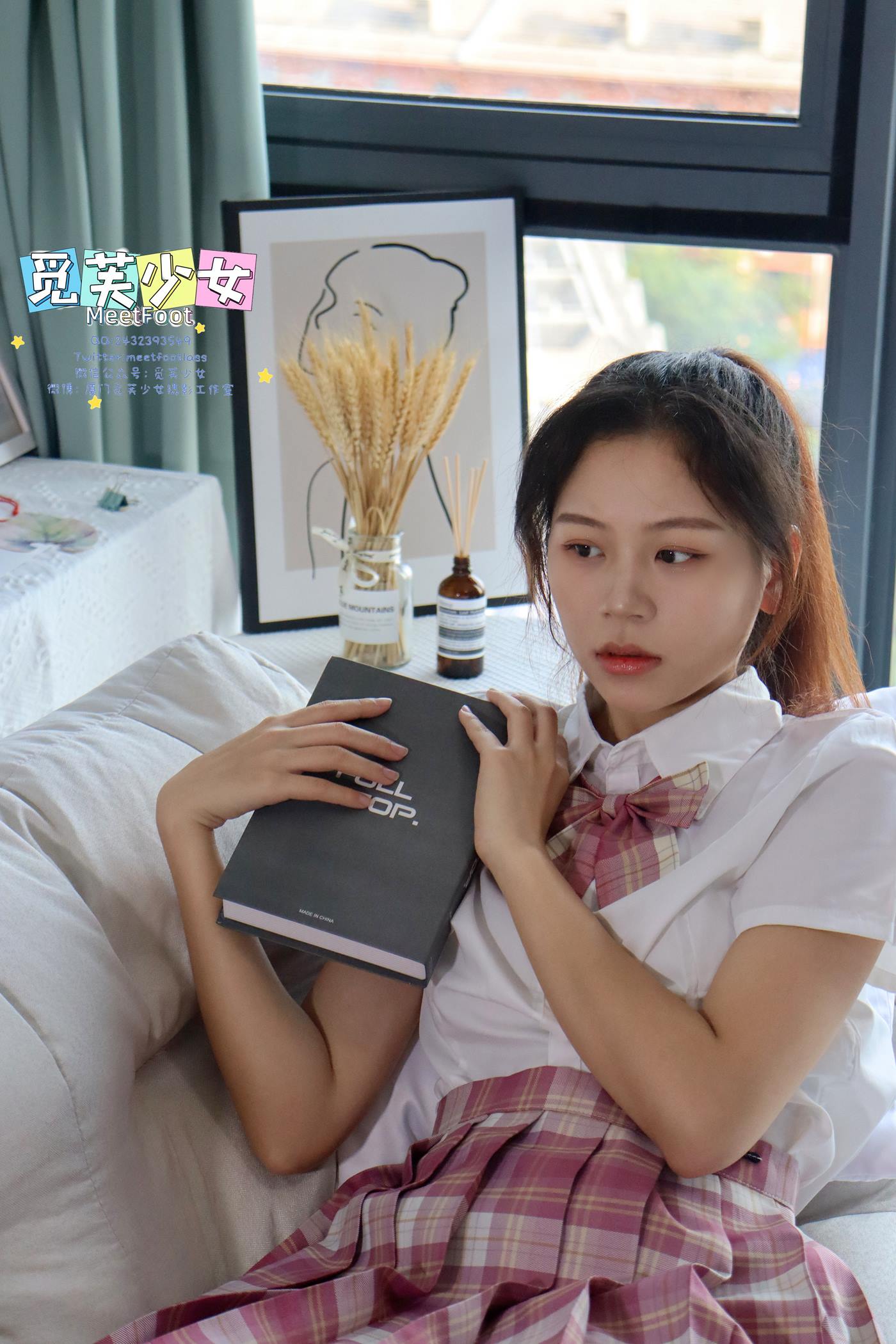 图片[27]-[觅芙少女]NO.006 初夏微风中扬起的马尾，是青春里最美的记忆[130P] – 速更版-美库