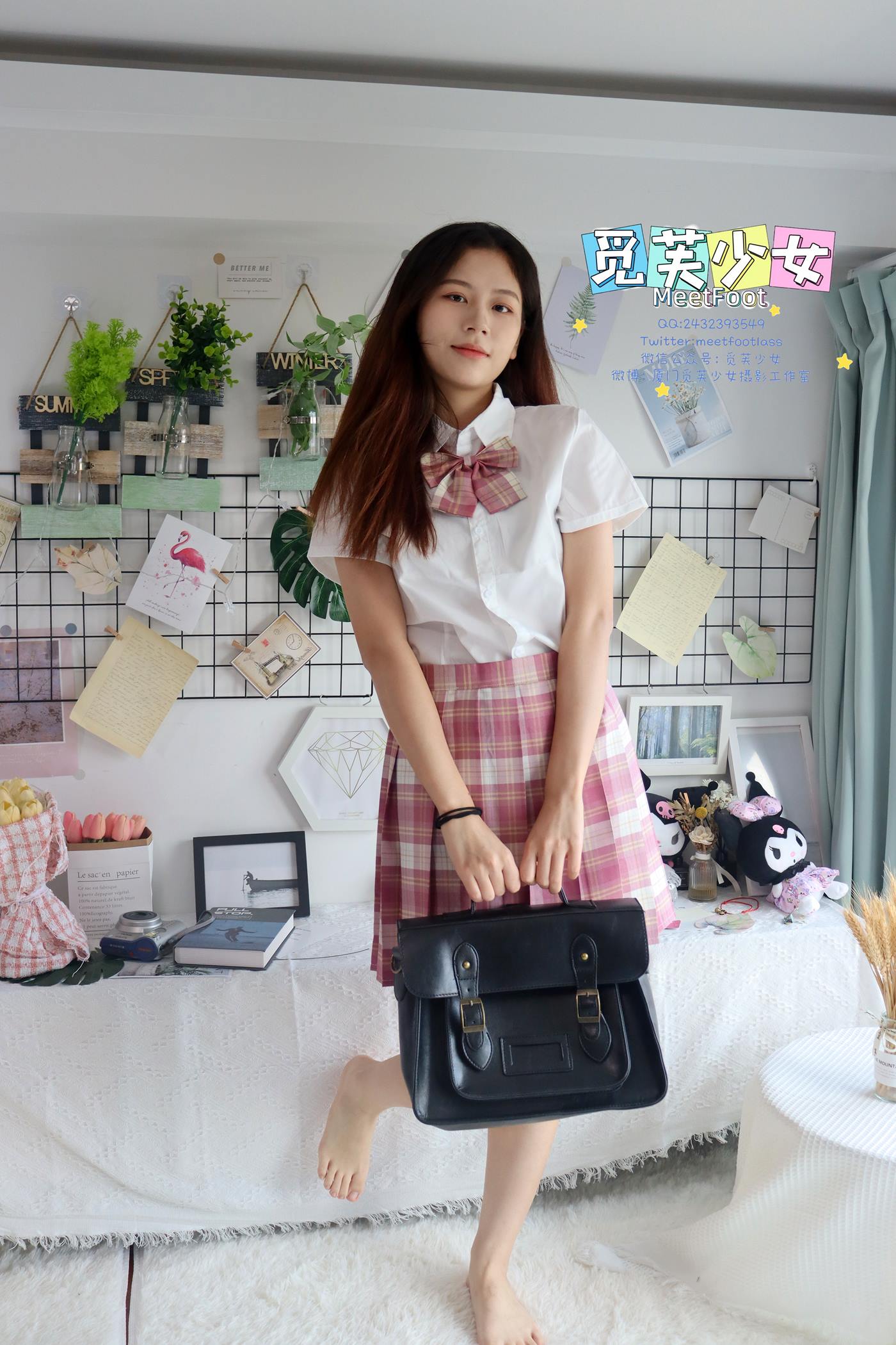 图片[49]-[觅芙少女]NO.006 初夏微风中扬起的马尾，是青春里最美的记忆[130P] – 速更版-美库