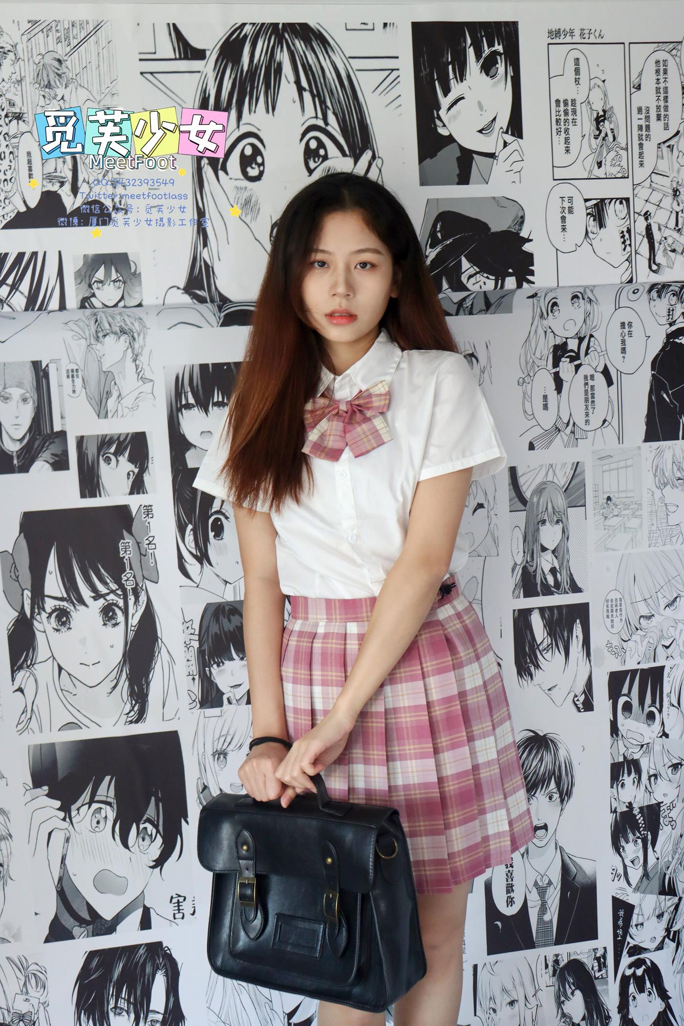 图片[51]-[觅芙少女]NO.006 初夏微风中扬起的马尾，是青春里最美的记忆[130P] – 速更版-美库