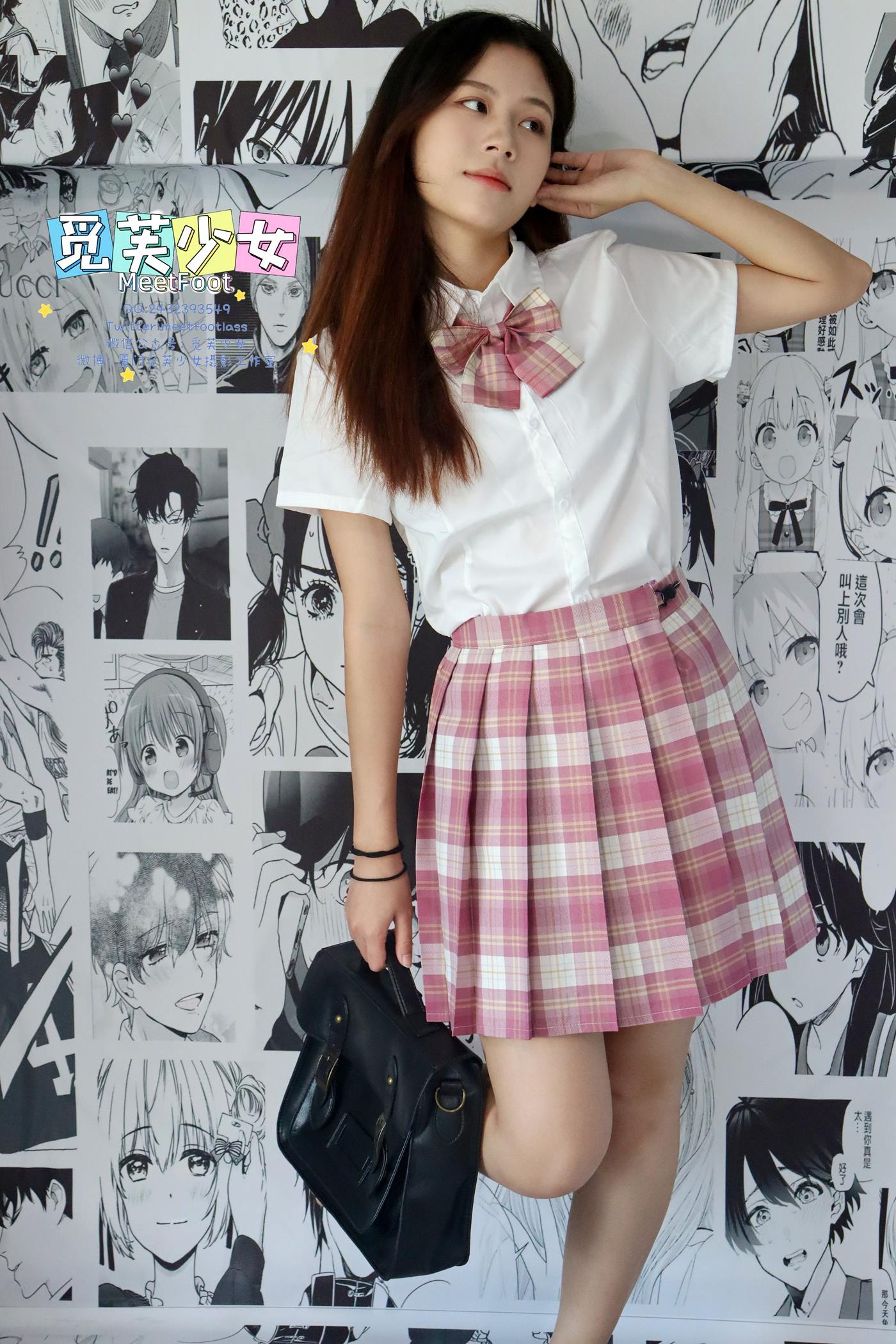 图片[55]-[觅芙少女]NO.006 初夏微风中扬起的马尾，是青春里最美的记忆[130P] – 速更版-美库