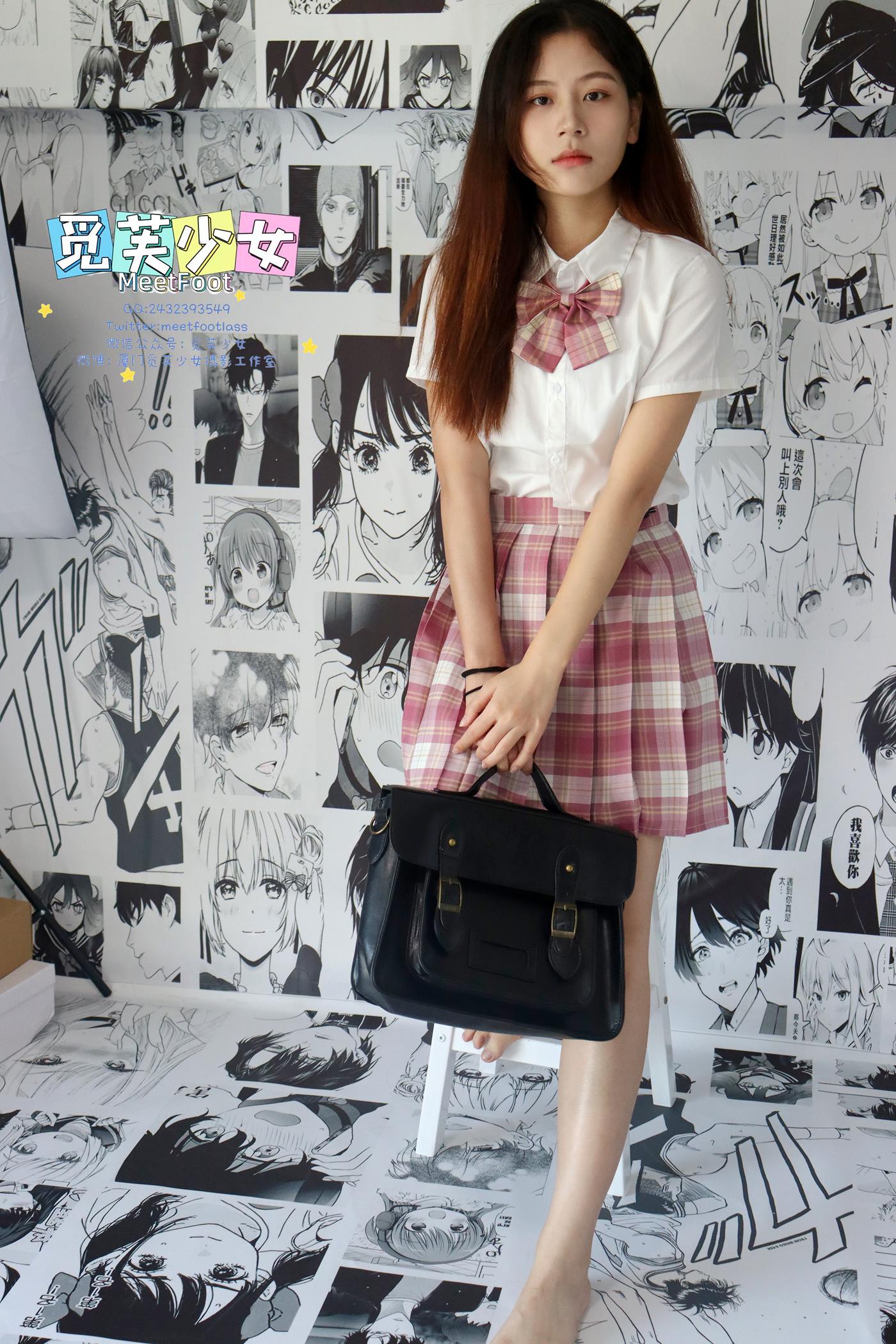 图片[56]-[觅芙少女]NO.006 初夏微风中扬起的马尾，是青春里最美的记忆[130P] – 速更版-美库