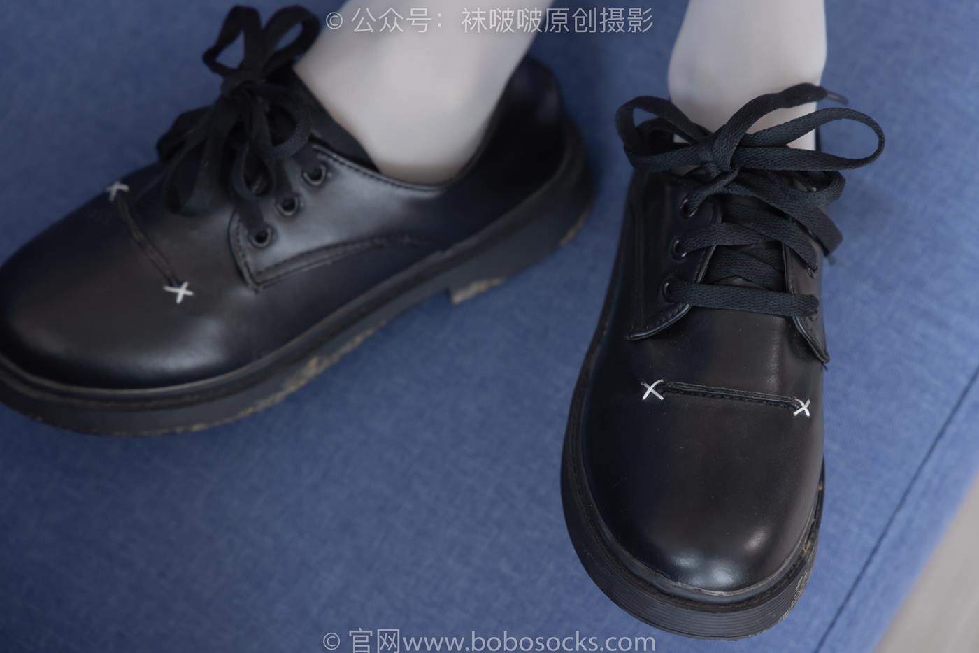 图片[25]-[BoBoSocks袜啵啵]NO.213 稚予-黑皮鞋、厚灰丝[140P] – 速更版-美库