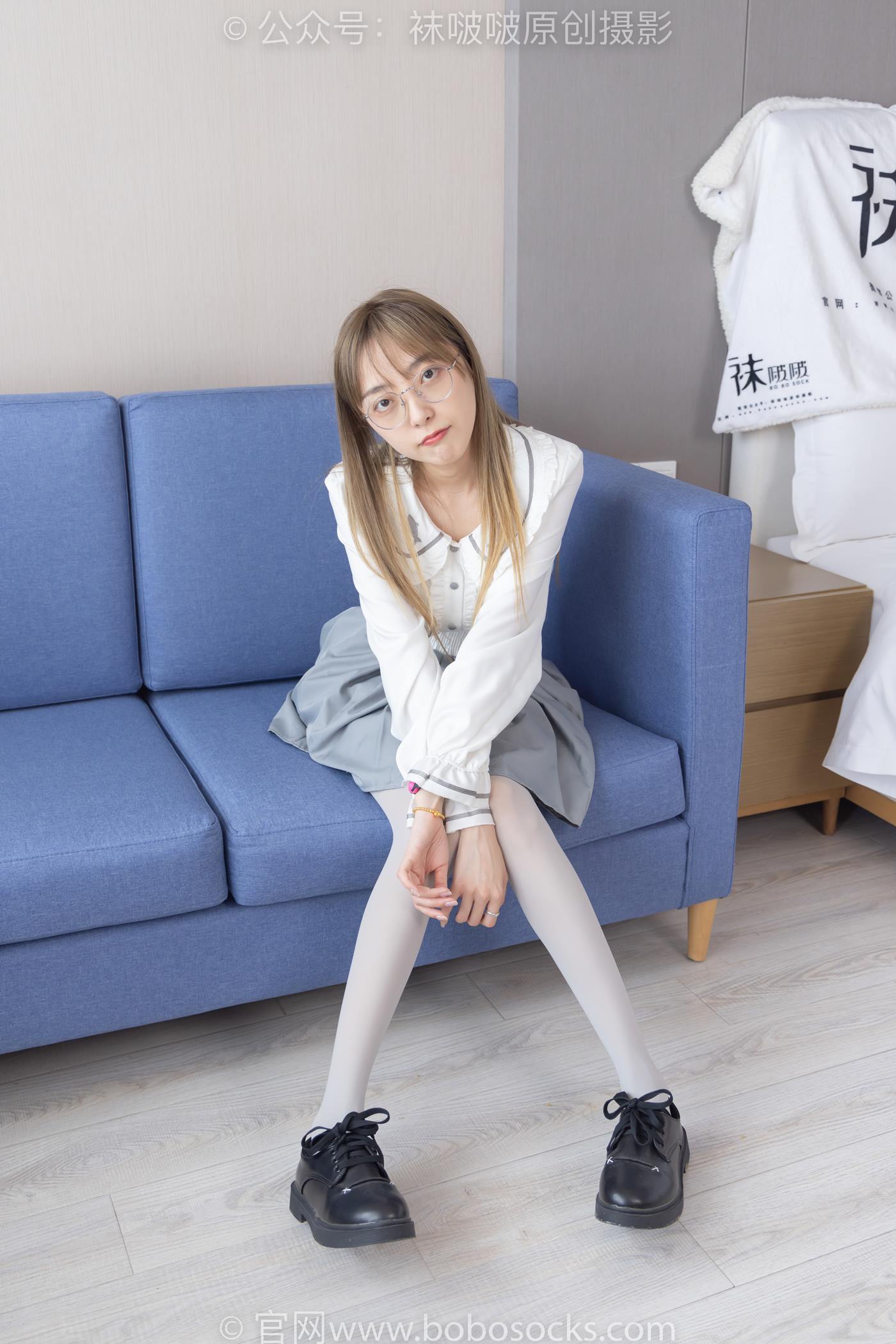 图片[37]-[BoBoSocks袜啵啵]NO.213 稚予-黑皮鞋、厚灰丝[140P] – 速更版-美库