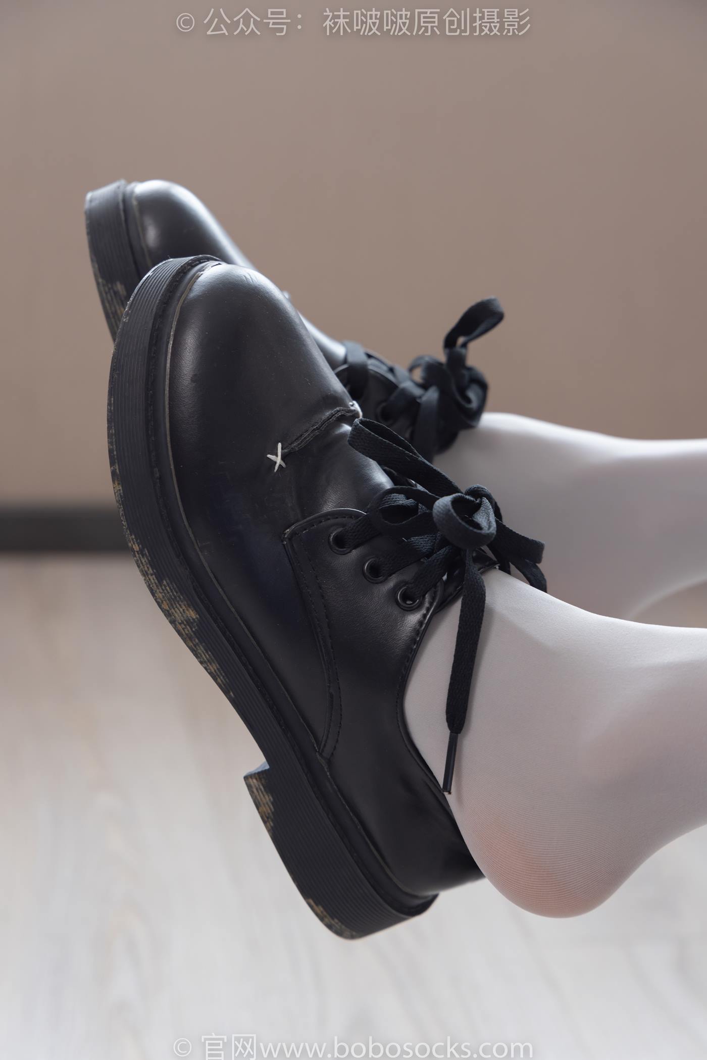 图片[54]-[BoBoSocks袜啵啵]NO.213 稚予-黑皮鞋、厚灰丝[140P] – 速更版-美库