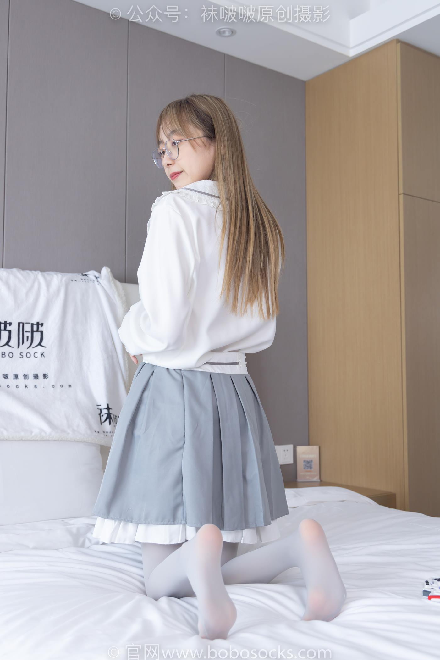 图片[72]-[BoBoSocks袜啵啵]NO.213 稚予-黑皮鞋、厚灰丝[140P] – 速更版-美库