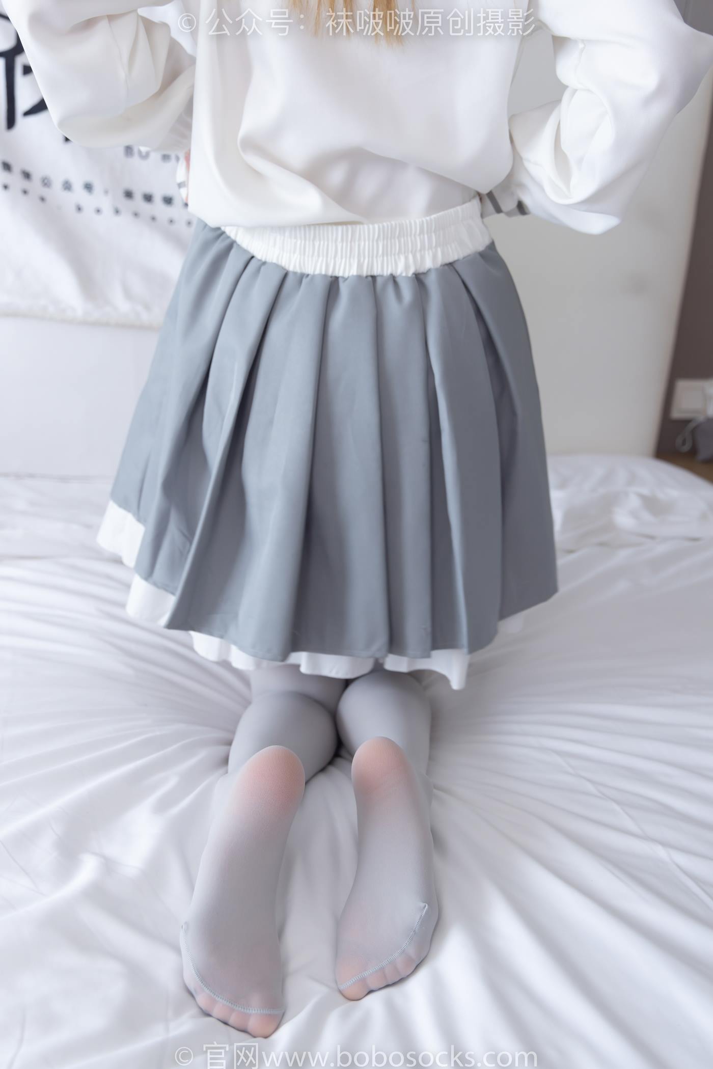 图片[74]-[BoBoSocks袜啵啵]NO.213 稚予-黑皮鞋、厚灰丝[140P] – 速更版-美库