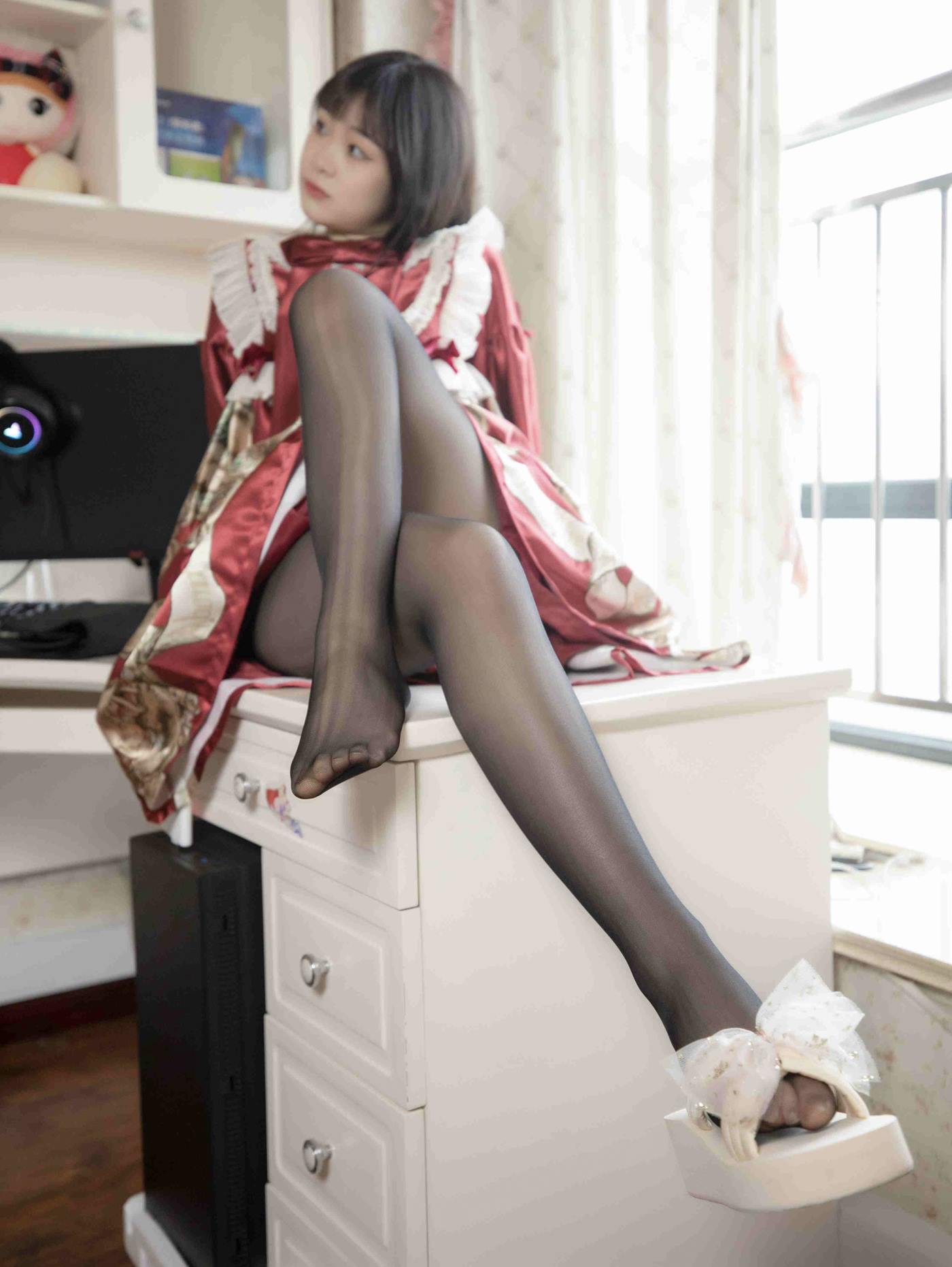 图片[28]-幻琪琪  – 红色Lolita 黑丝[47P] – 速更版-美库