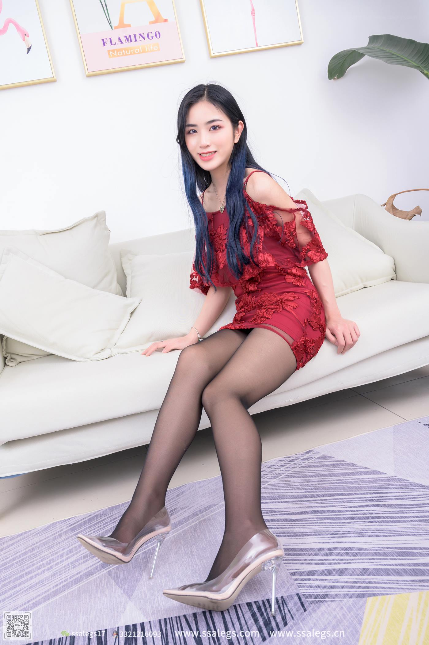 图片[37]-[SSA丝社]超清写真 NO.523 茵茵 黑丝写真（上）[143P] – 速更版-美库